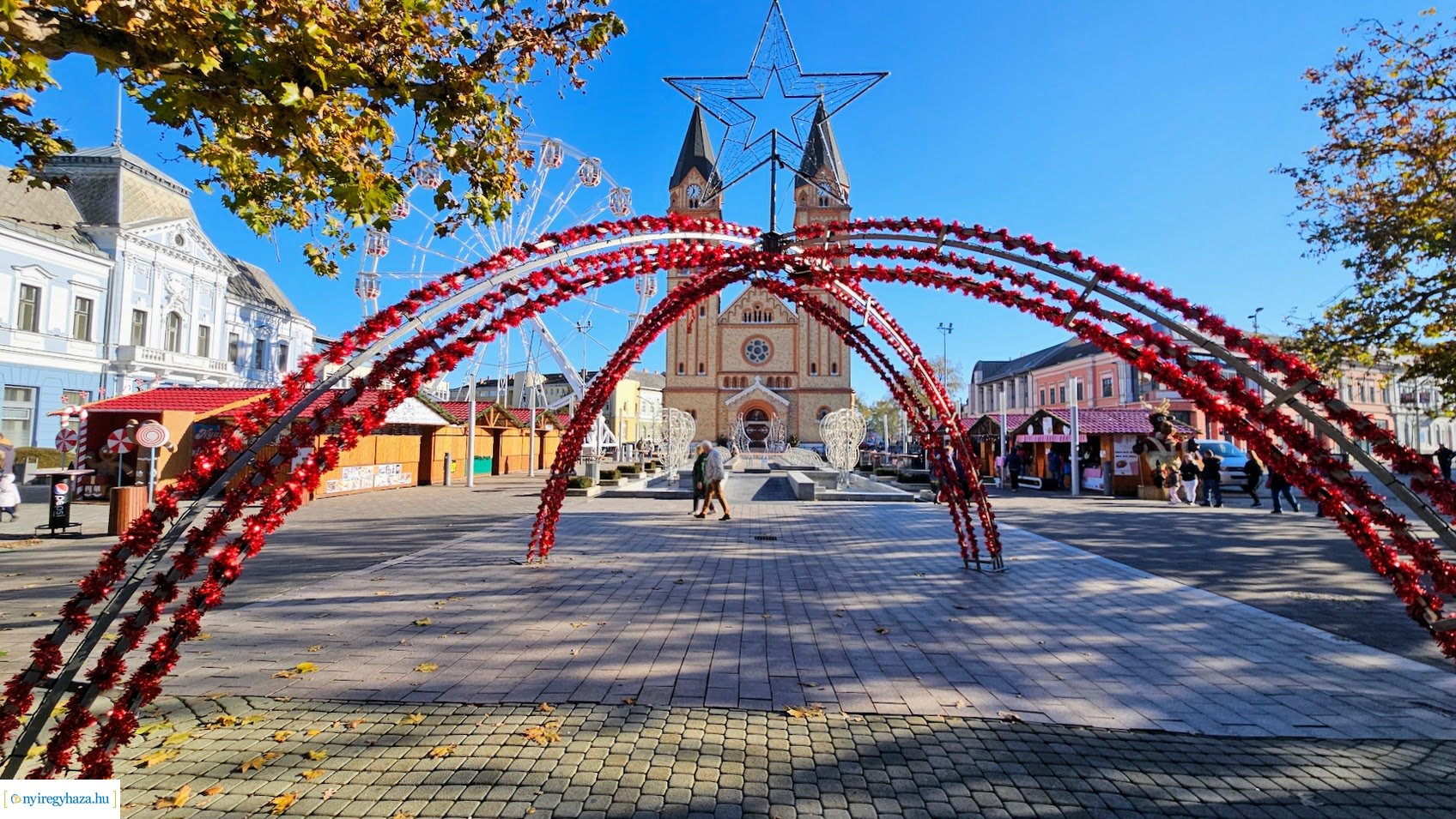 Az első gyertyagyújtásra készül a belváros szíve