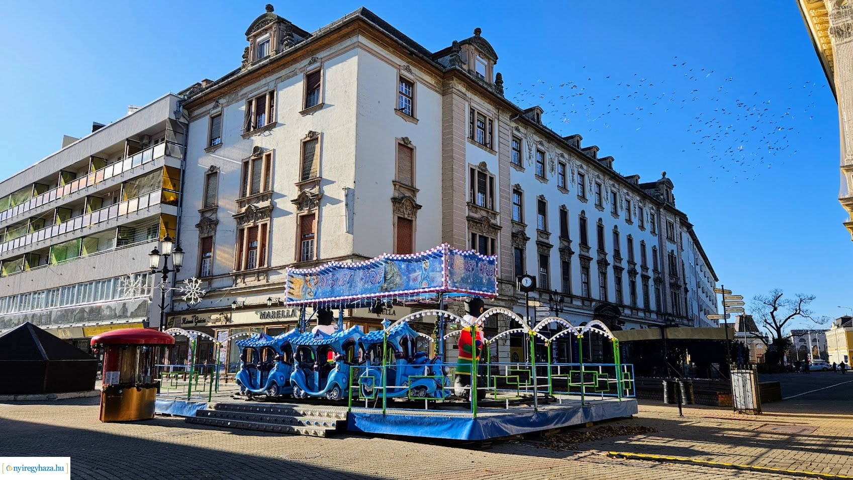 Az első gyertyagyújtásra készül a belváros szíve