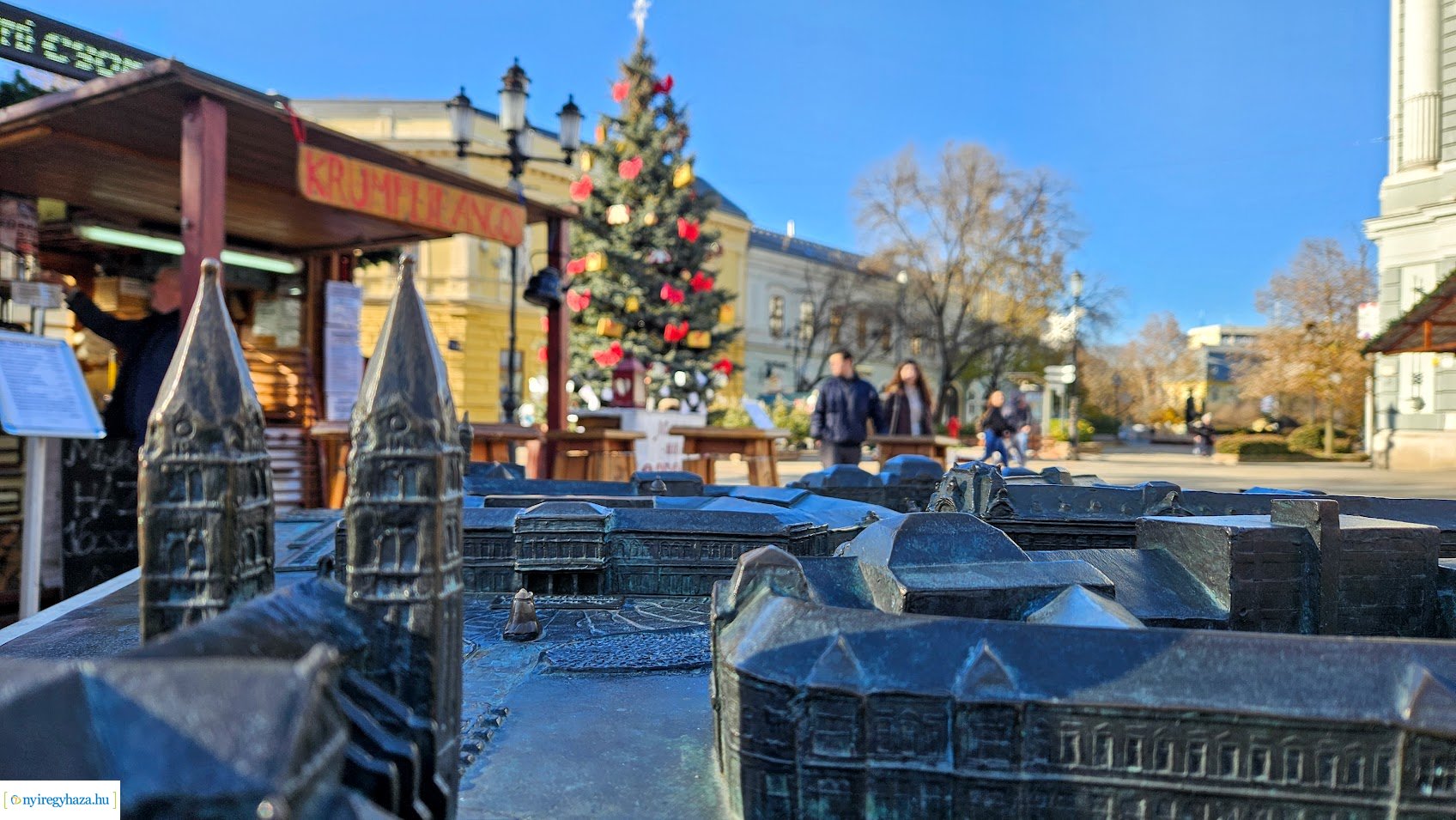 Az első gyertyagyújtásra készül a belváros szíve