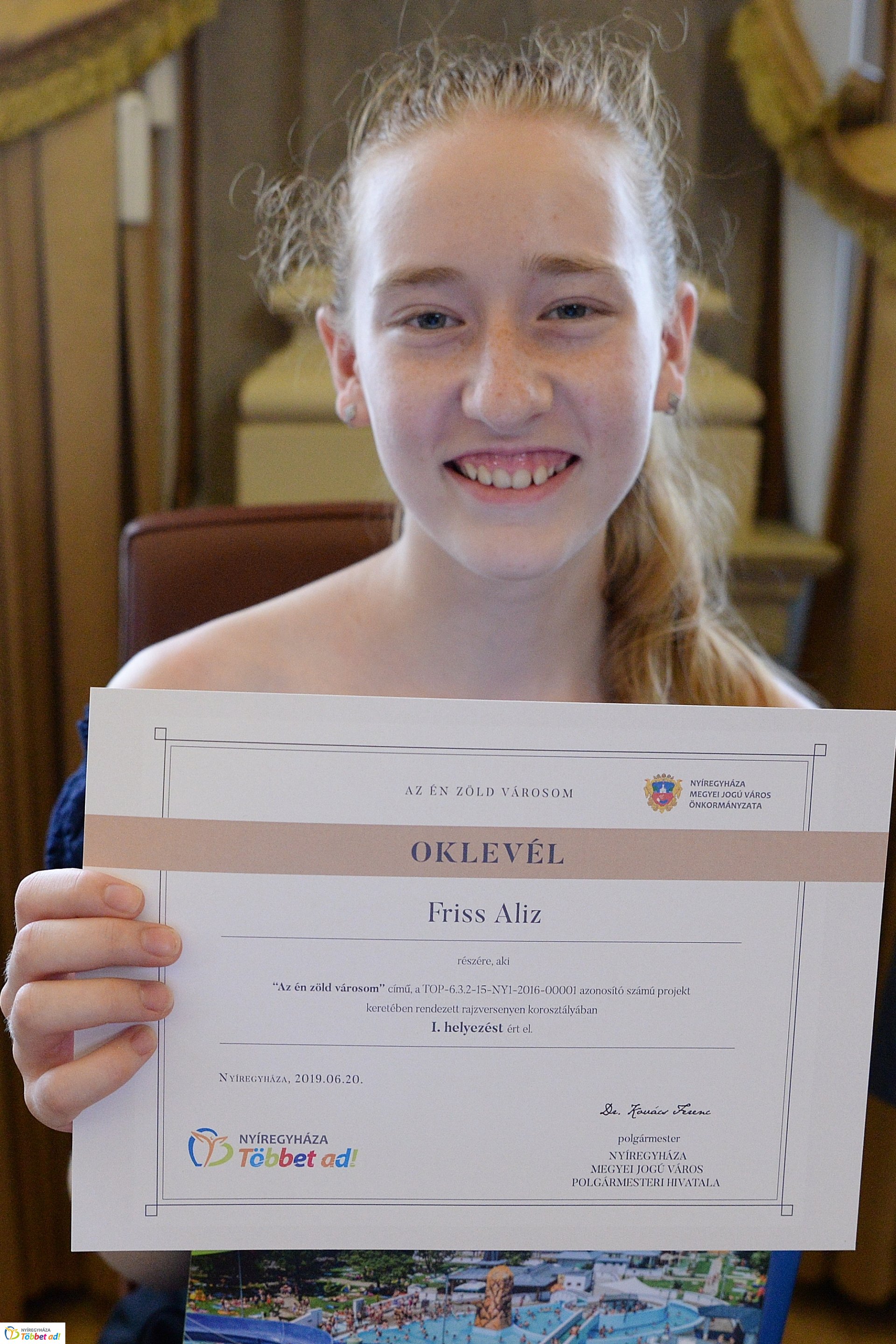AZ ÉN ZÖLD VÁROSOM - rajzpályázat eredményhirdetés