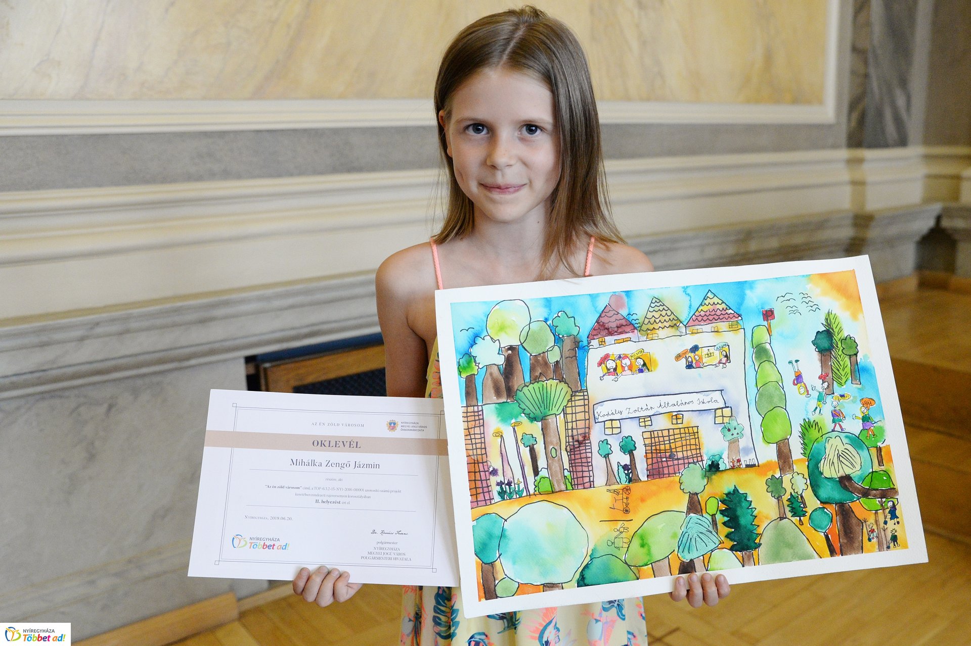 AZ ÉN ZÖLD VÁROSOM - rajzpályázat eredményhirdetés