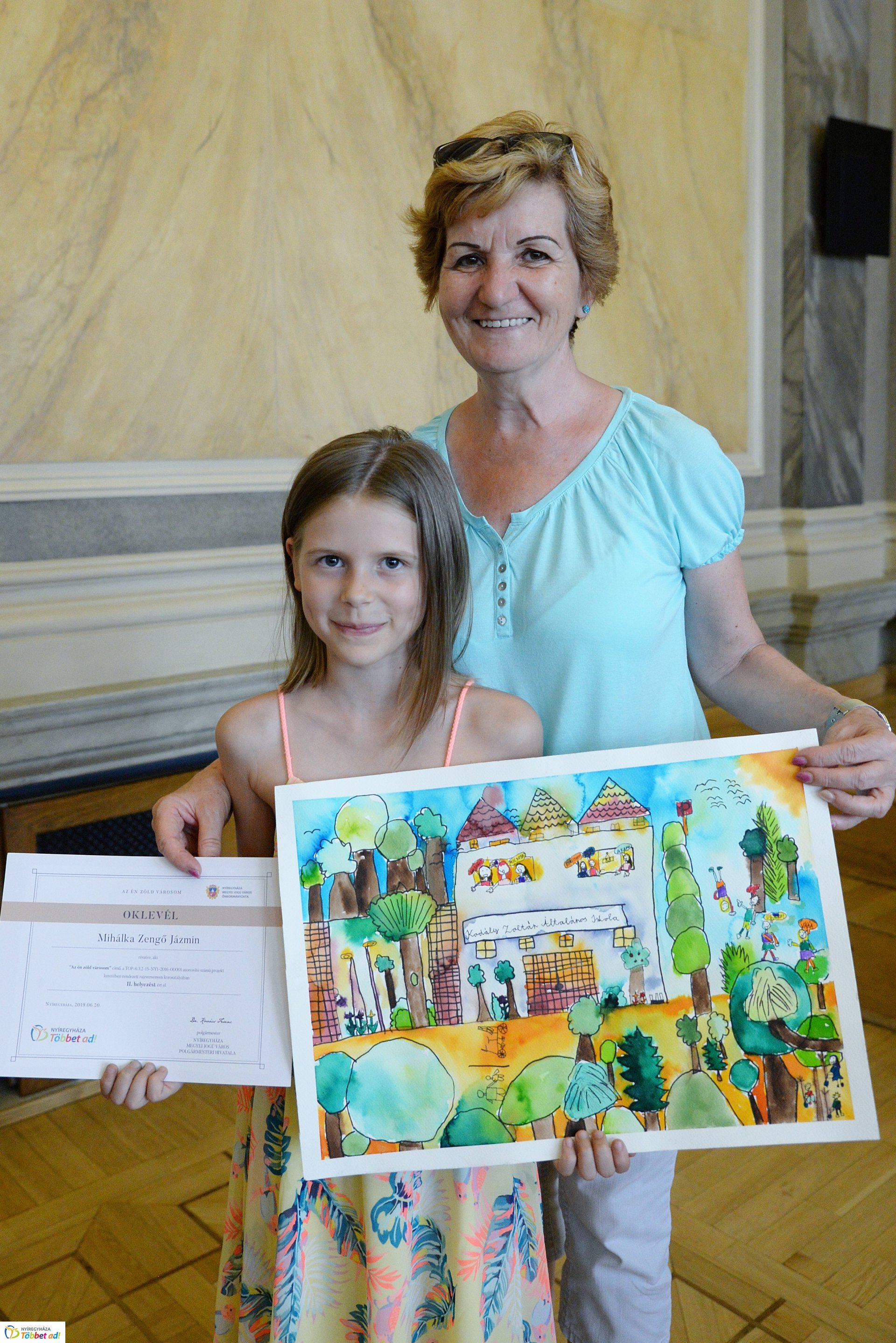AZ ÉN ZÖLD VÁROSOM - rajzpályázat eredményhirdetés