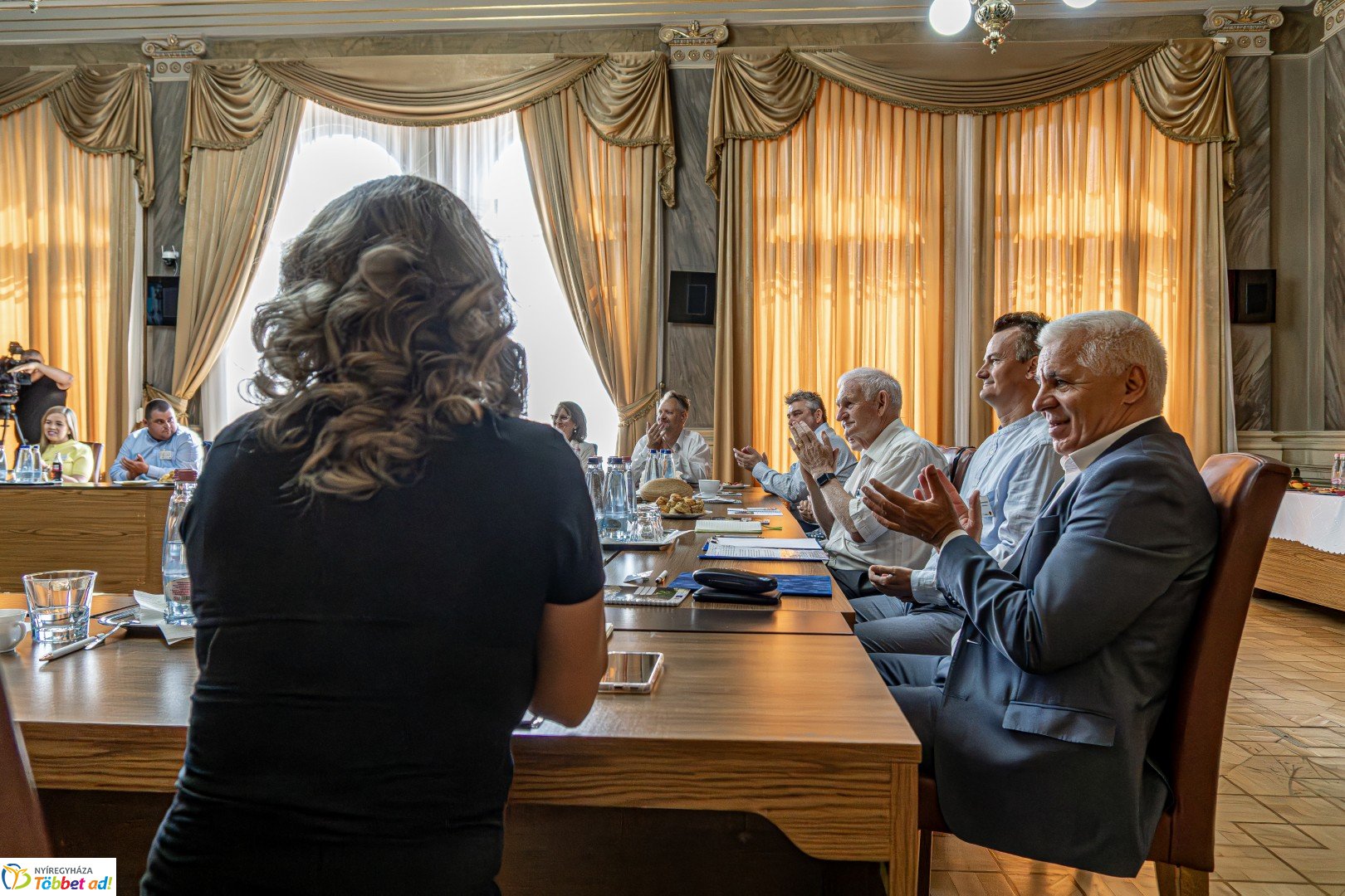 Az Entente Florale Europe 2025 nemzetközi verseny zsűrije Nyíregyházán