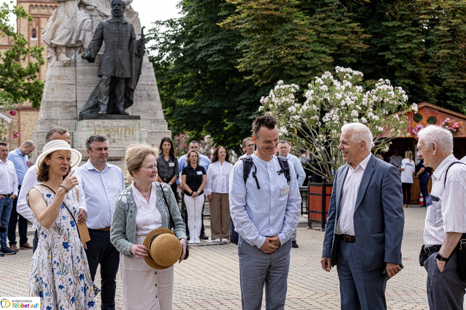 Az Entente Florale Europe 2025 nemzetközi verseny zsűrije Nyíregyházán