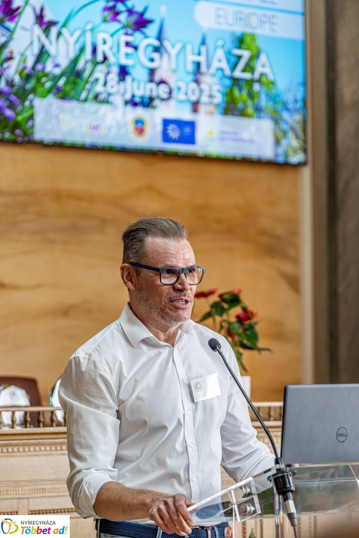 Az Entente Florale Europe 2025 nemzetközi verseny zsűrije Nyíregyházán