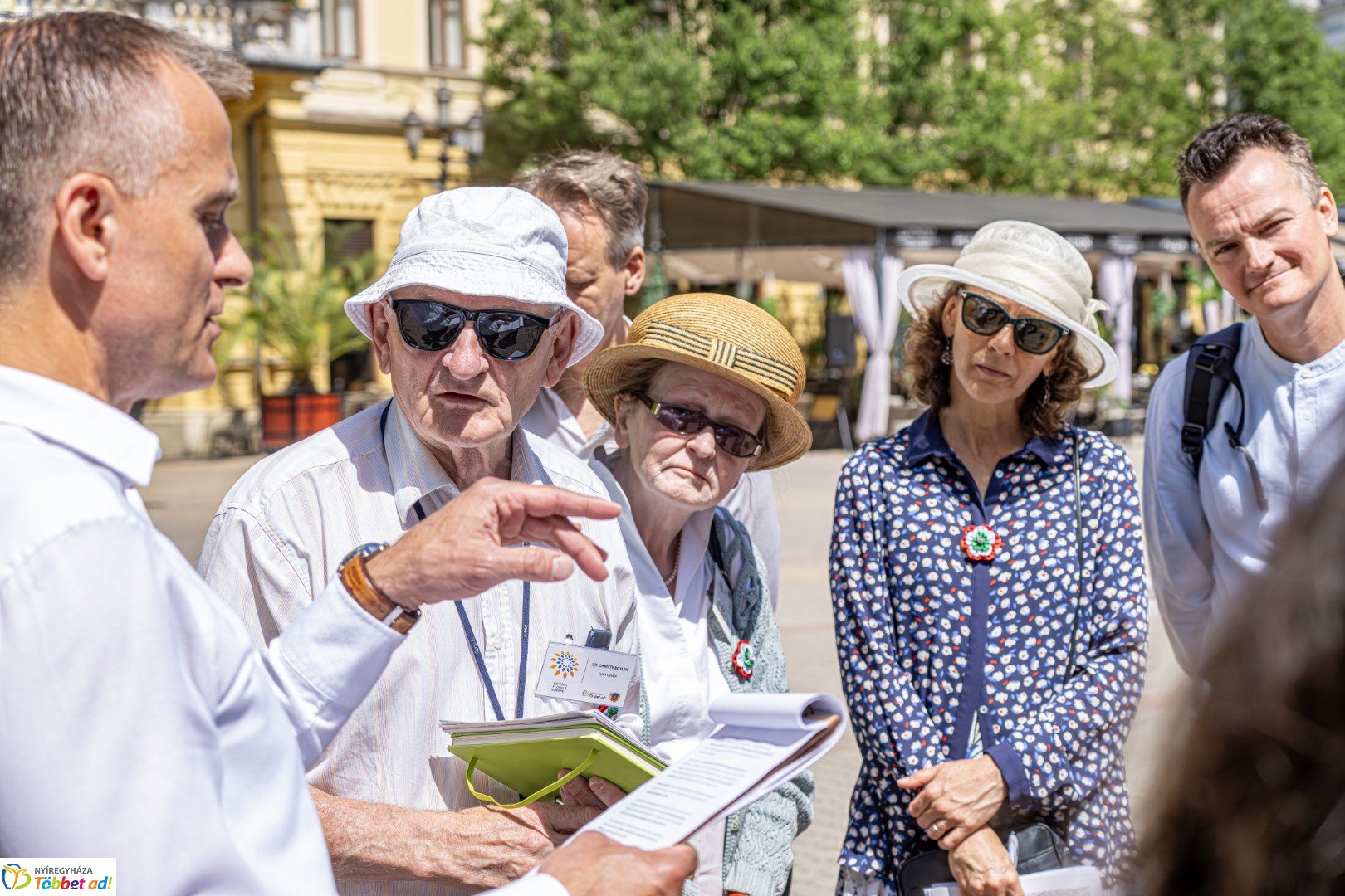 Az Entente Florale Europe 2025 nemzetközi verseny zsűrije Nyíregyházán