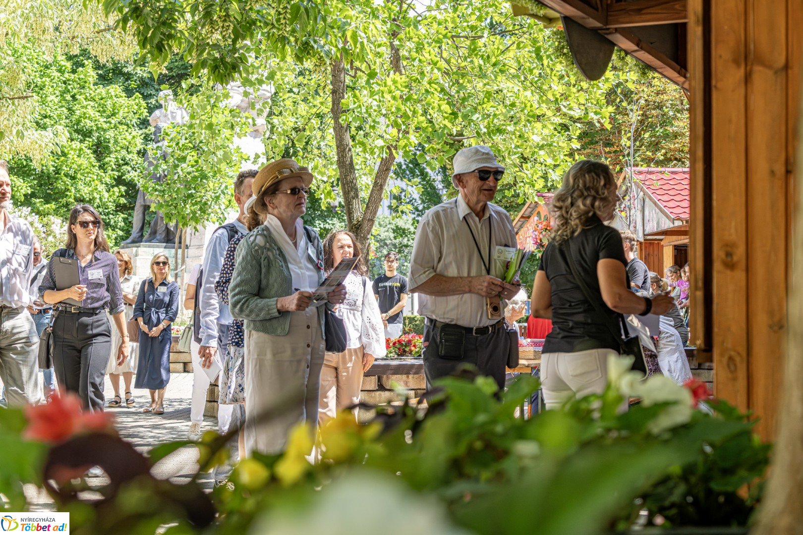 Az Entente Florale Europe 2025 nemzetközi verseny zsűrije Nyíregyházán