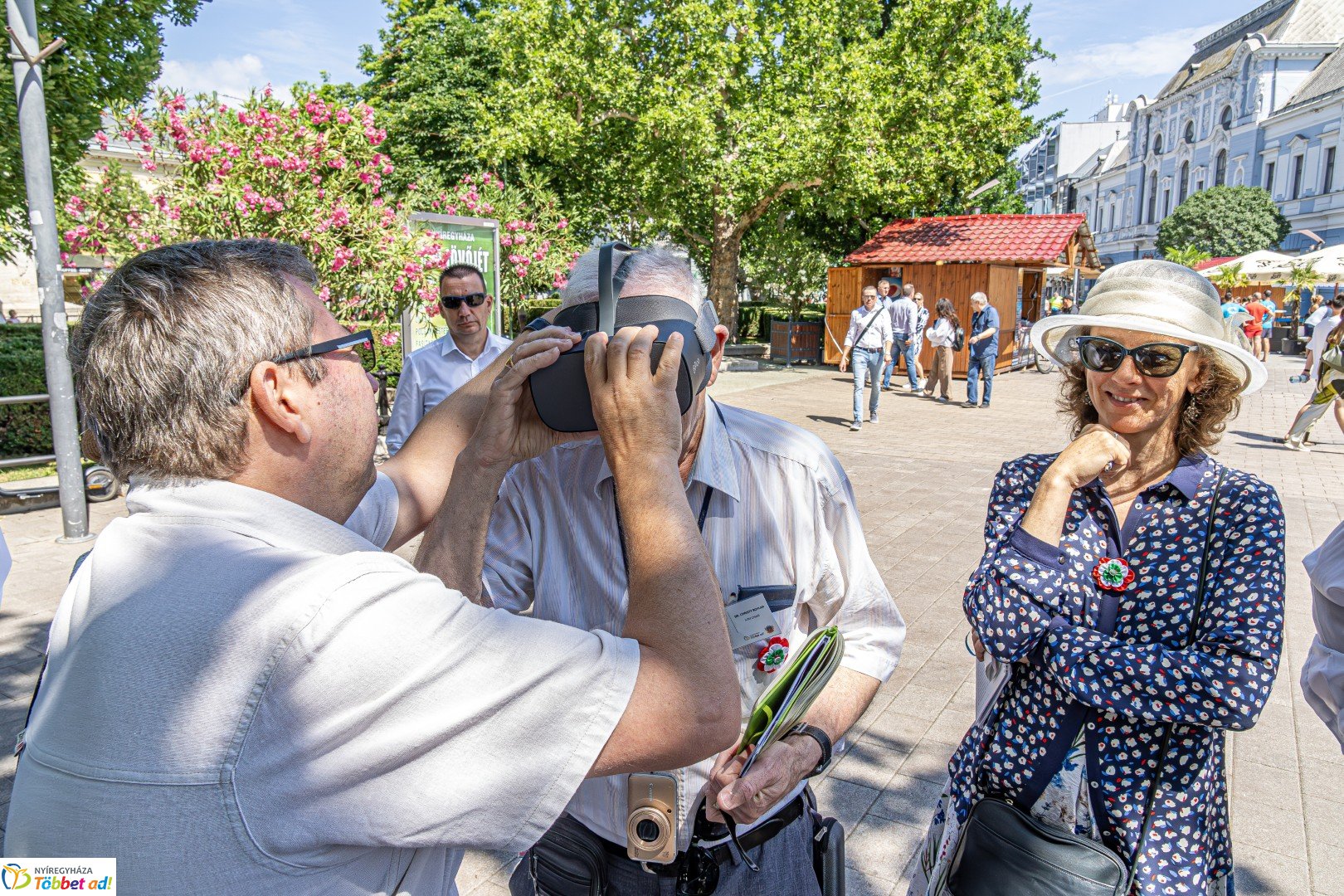 Az Entente Florale Europe 2025 nemzetközi verseny zsűrije Nyíregyházán