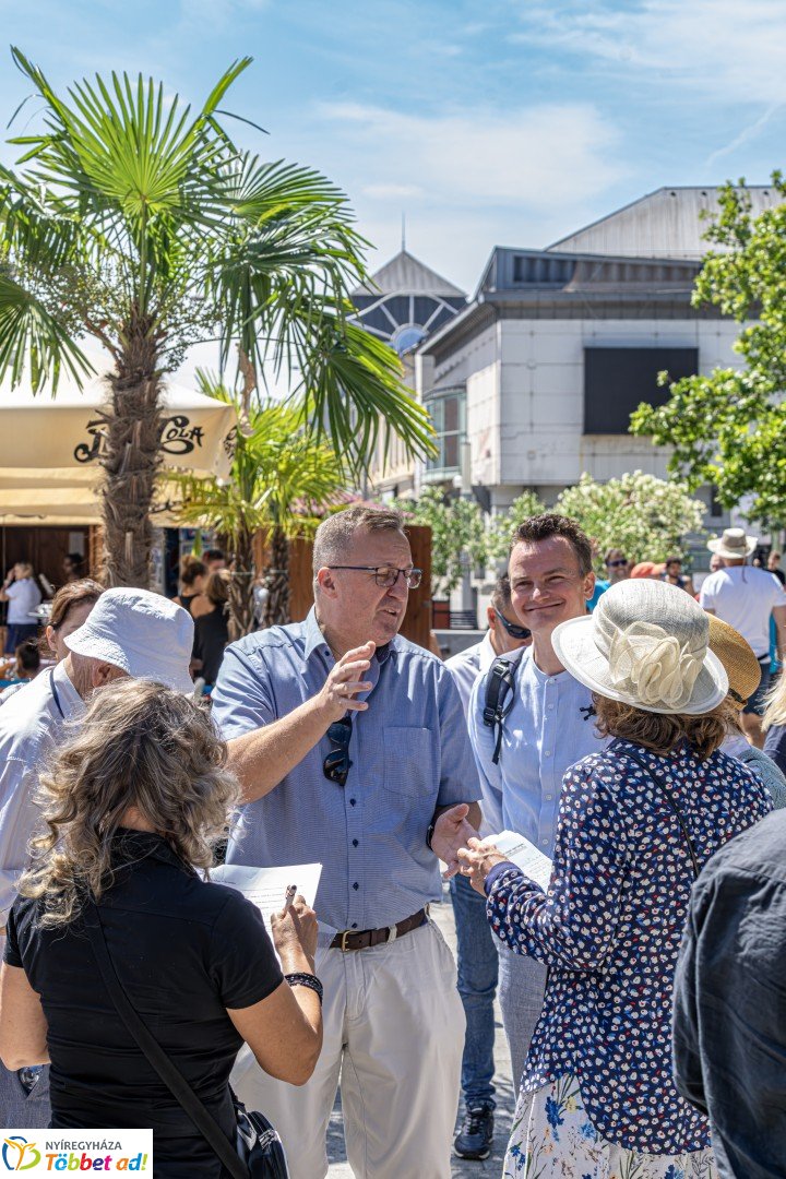 Az Entente Florale Europe 2025 nemzetközi verseny zsűrije Nyíregyházán