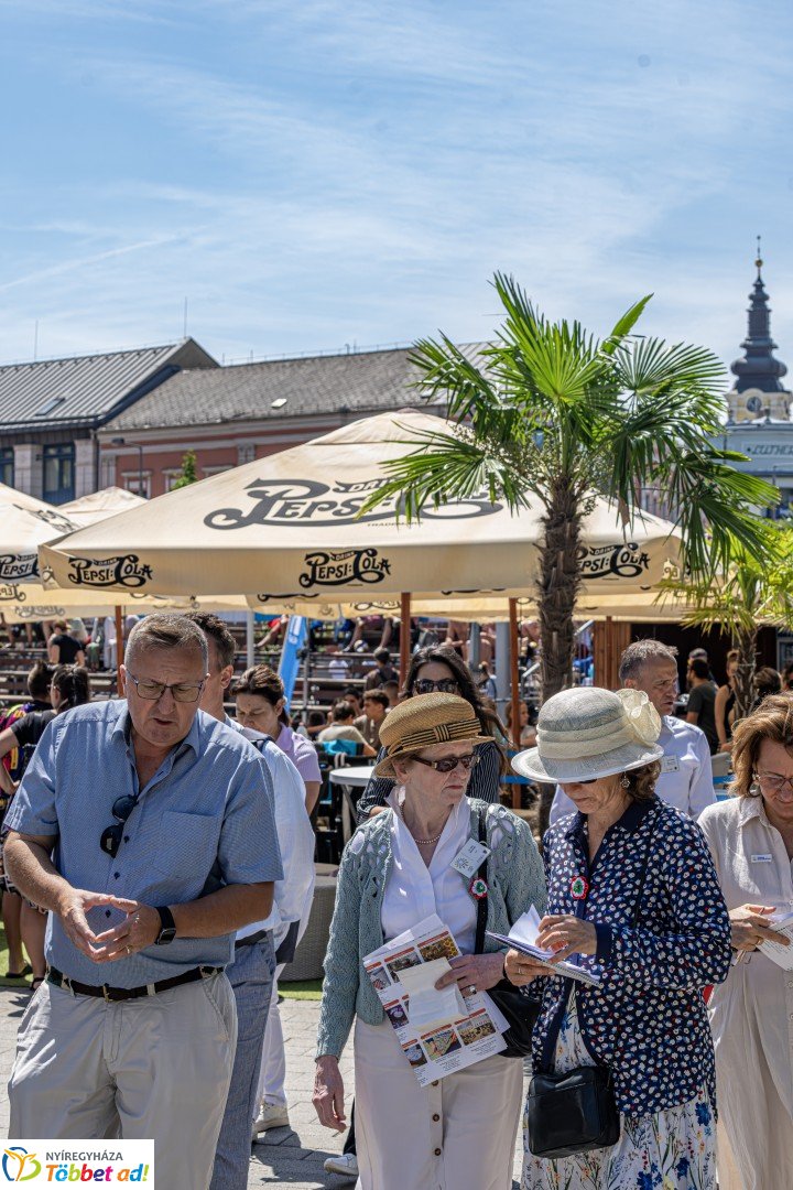 Az Entente Florale Europe 2025 nemzetközi verseny zsűrije Nyíregyházán