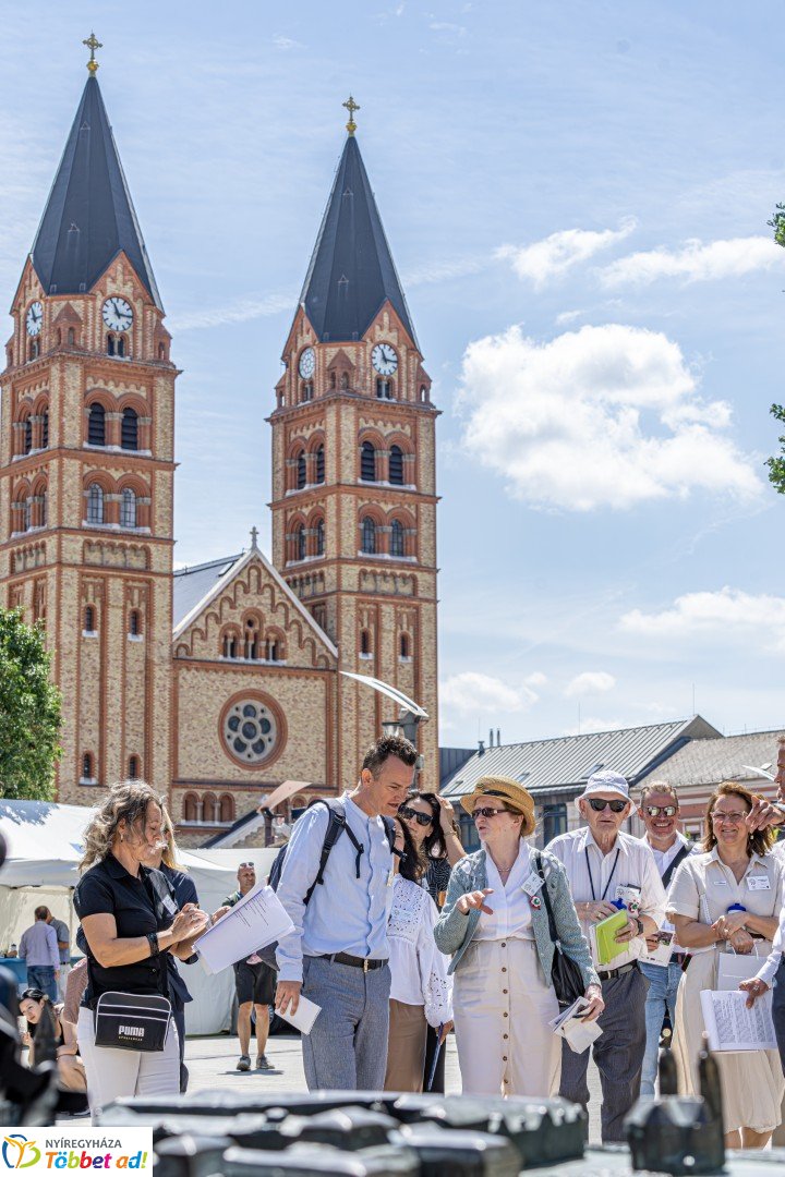 Az Entente Florale Europe 2025 nemzetközi verseny zsűrije Nyíregyházán
