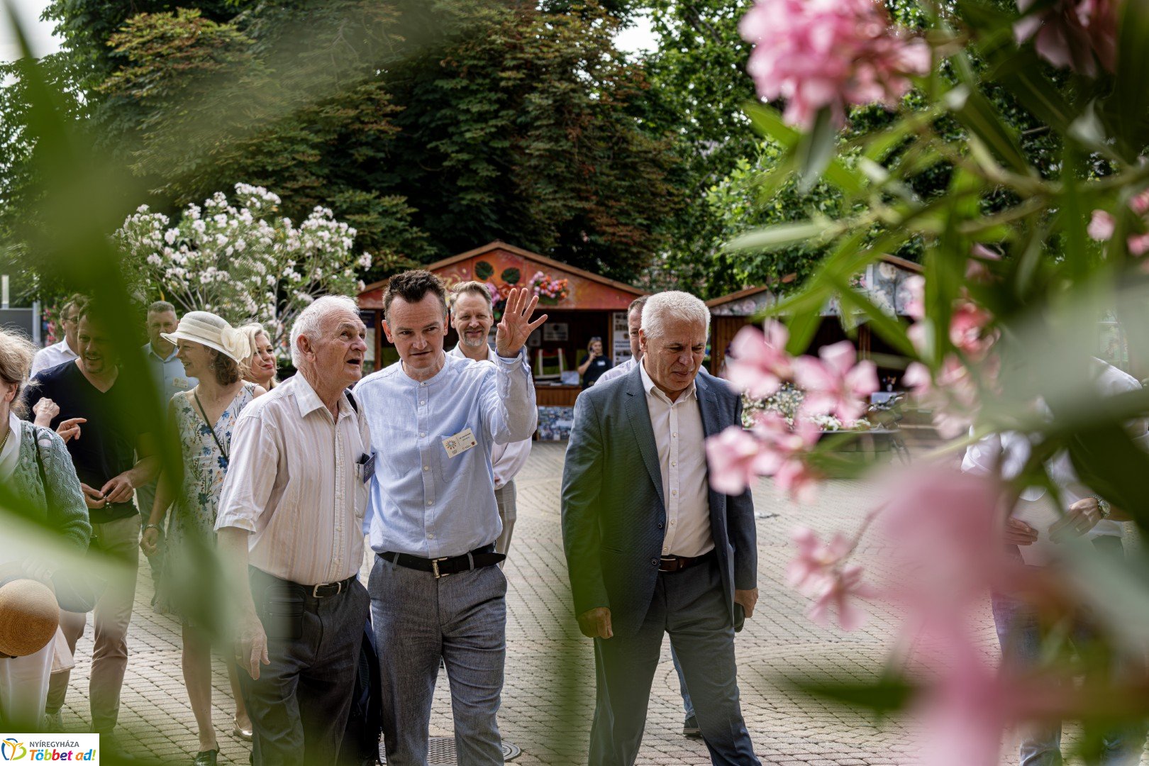 Az Entente Florale Europe 2025 nemzetközi verseny zsűrije Nyíregyházán