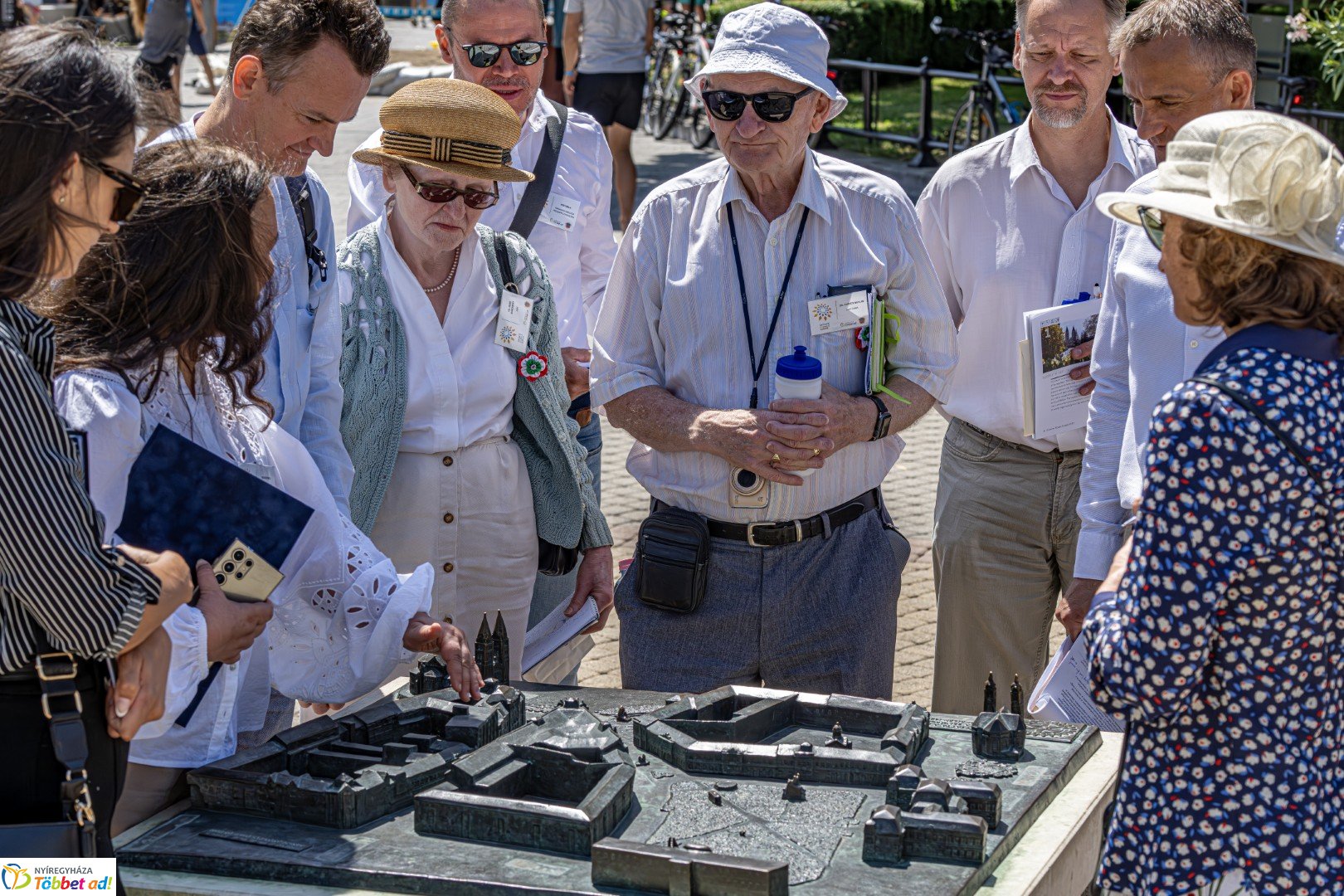 Az Entente Florale Europe 2025 nemzetközi verseny zsűrije Nyíregyházán