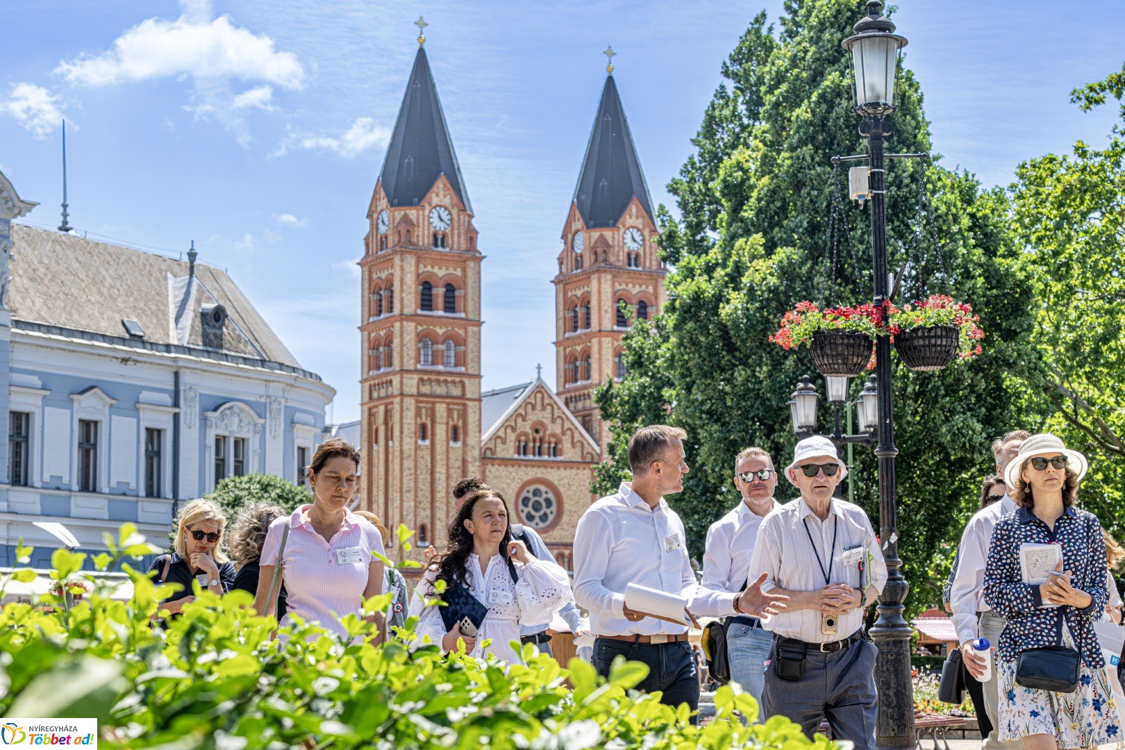 Az Entente Florale Europe 2025 nemzetközi verseny zsűrije Nyíregyházán