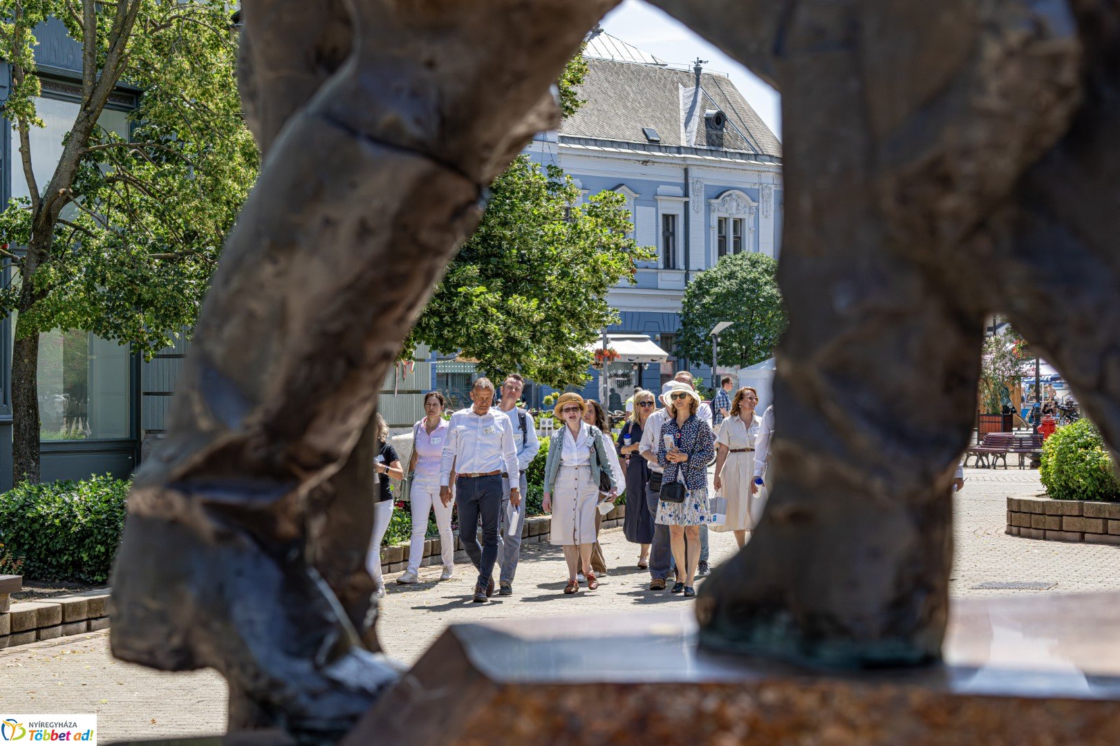 Az Entente Florale Europe 2025 nemzetközi verseny zsűrije Nyíregyházán