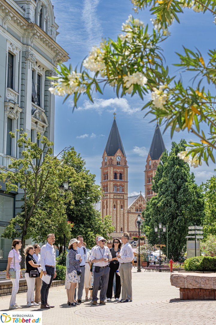 Az Entente Florale Europe 2025 nemzetközi verseny zsűrije Nyíregyházán