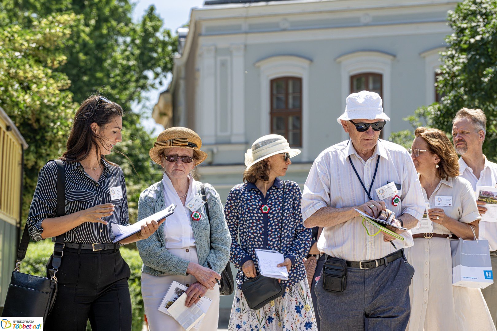 Az Entente Florale Europe 2025 nemzetközi verseny zsűrije Nyíregyházán
