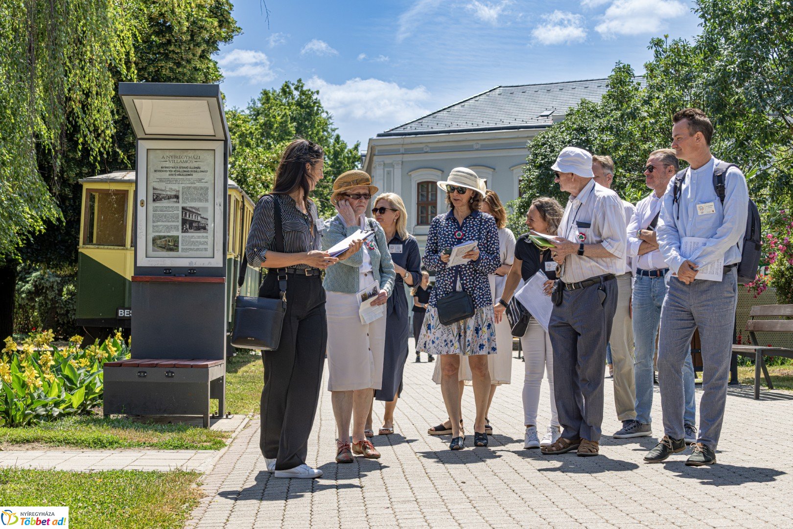 Az Entente Florale Europe 2025 nemzetközi verseny zsűrije Nyíregyházán