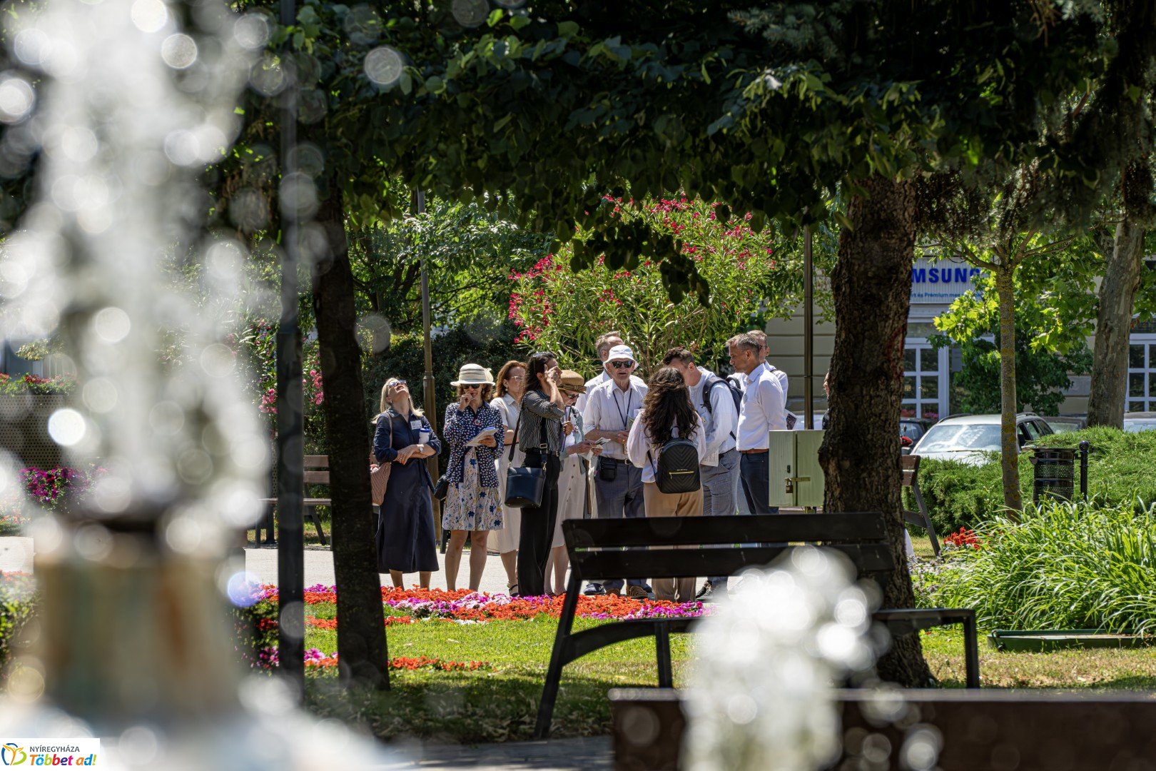 Az Entente Florale Europe 2025 nemzetközi verseny zsűrije Nyíregyházán