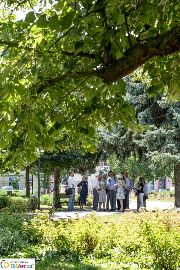 Az Entente Florale Europe 2025 nemzetközi verseny zsűrije Nyíregyházán