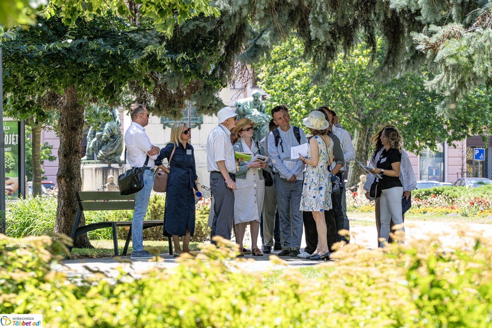 Az Entente Florale Europe 2025 nemzetközi verseny zsűrije Nyíregyházán