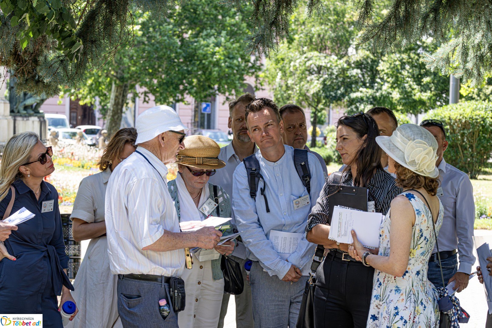 Az Entente Florale Europe 2025 nemzetközi verseny zsűrije Nyíregyházán