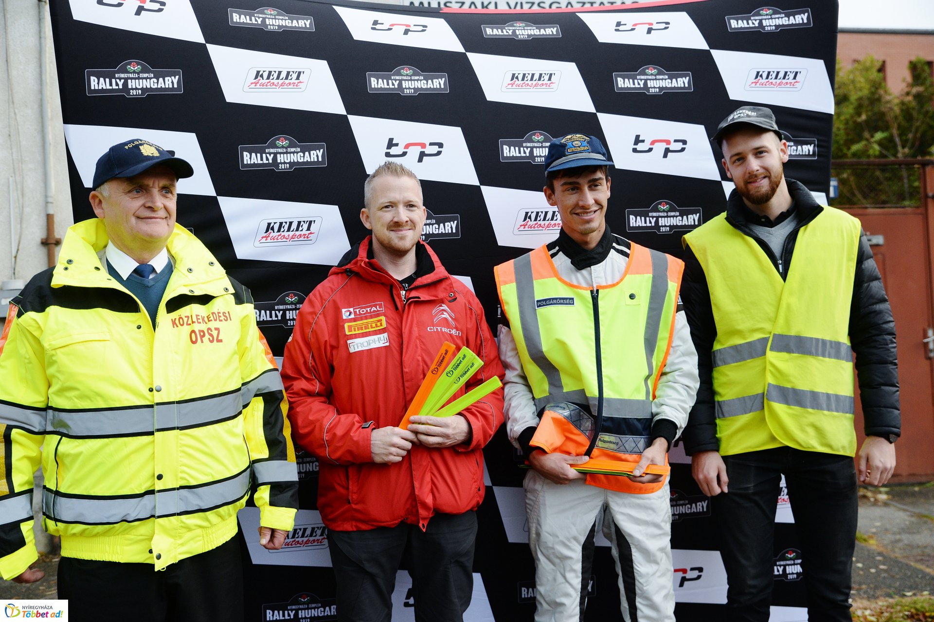 Az ERC éllovas rally pilóta a reggeli csúcsban is a toppon