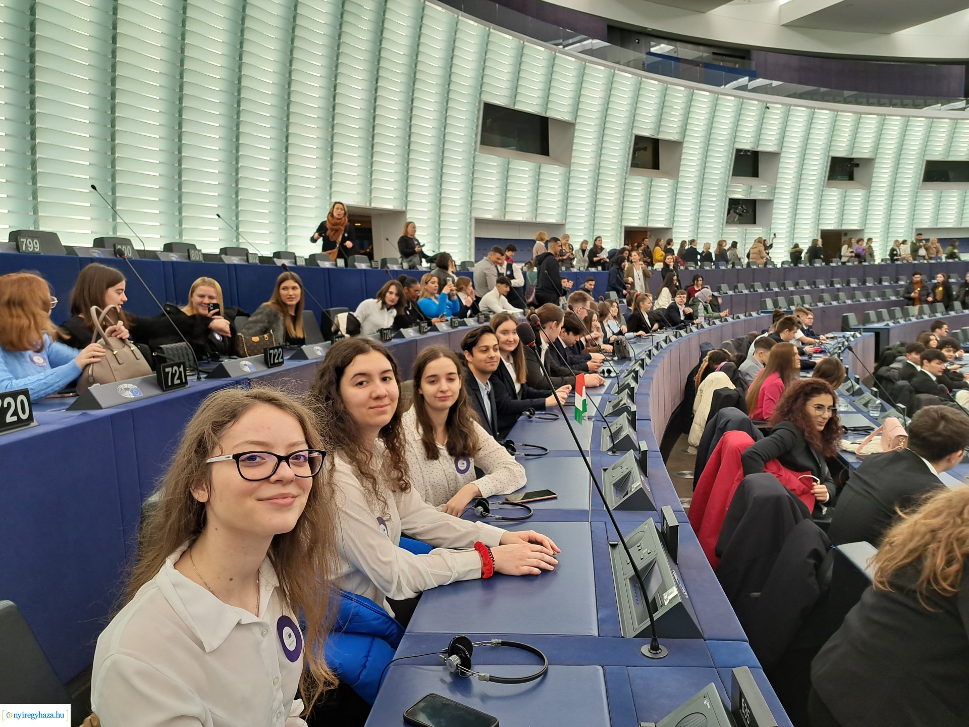 Az Európai Parlamentbe látogattak a Szent Miklós Görögkatolikus Gimnázium és Kollégium diákjai