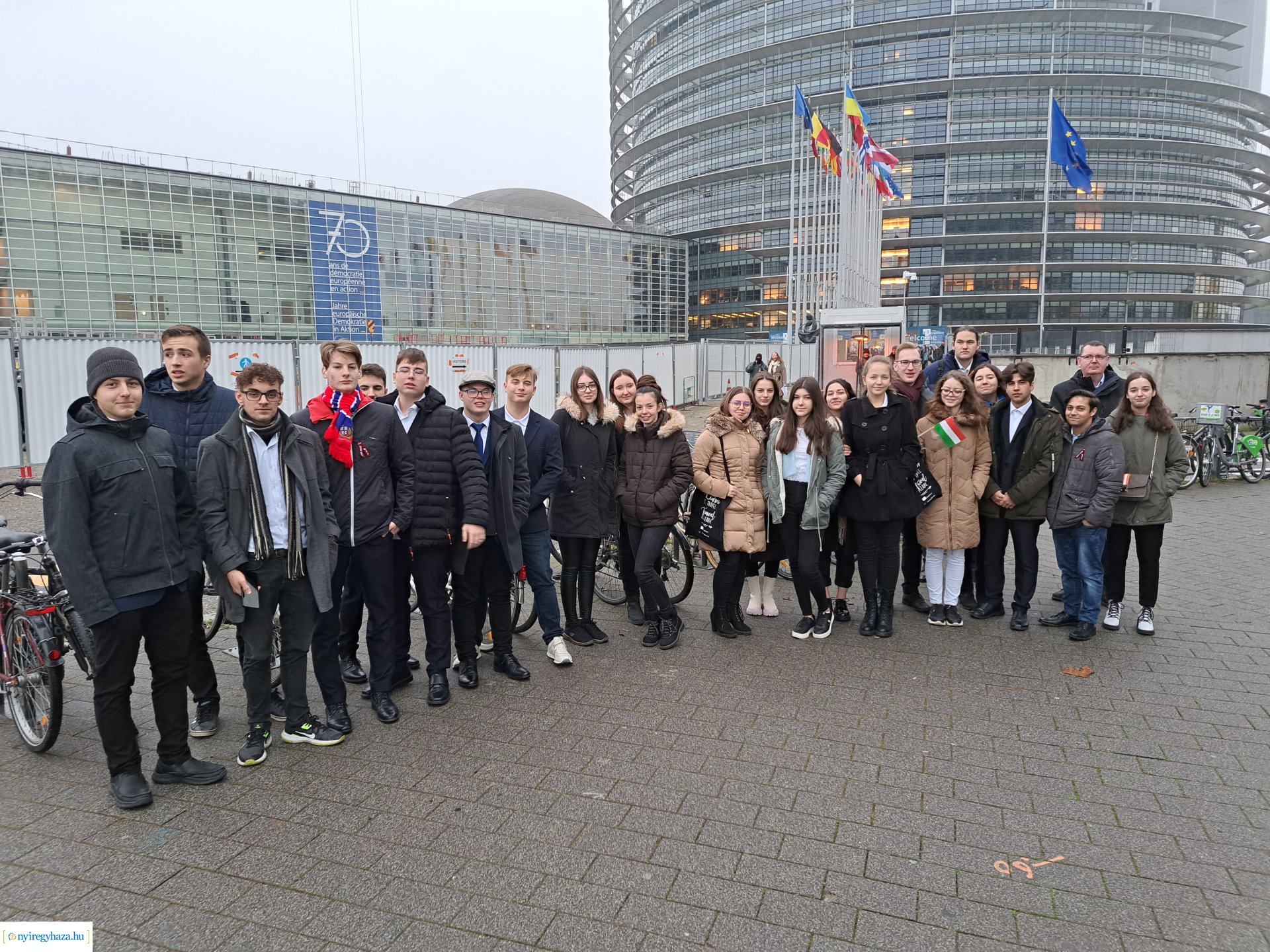 Az Európai Parlamentbe látogattak a Szent Miklós Görögkatolikus Gimnázium és Kollégium diákjai