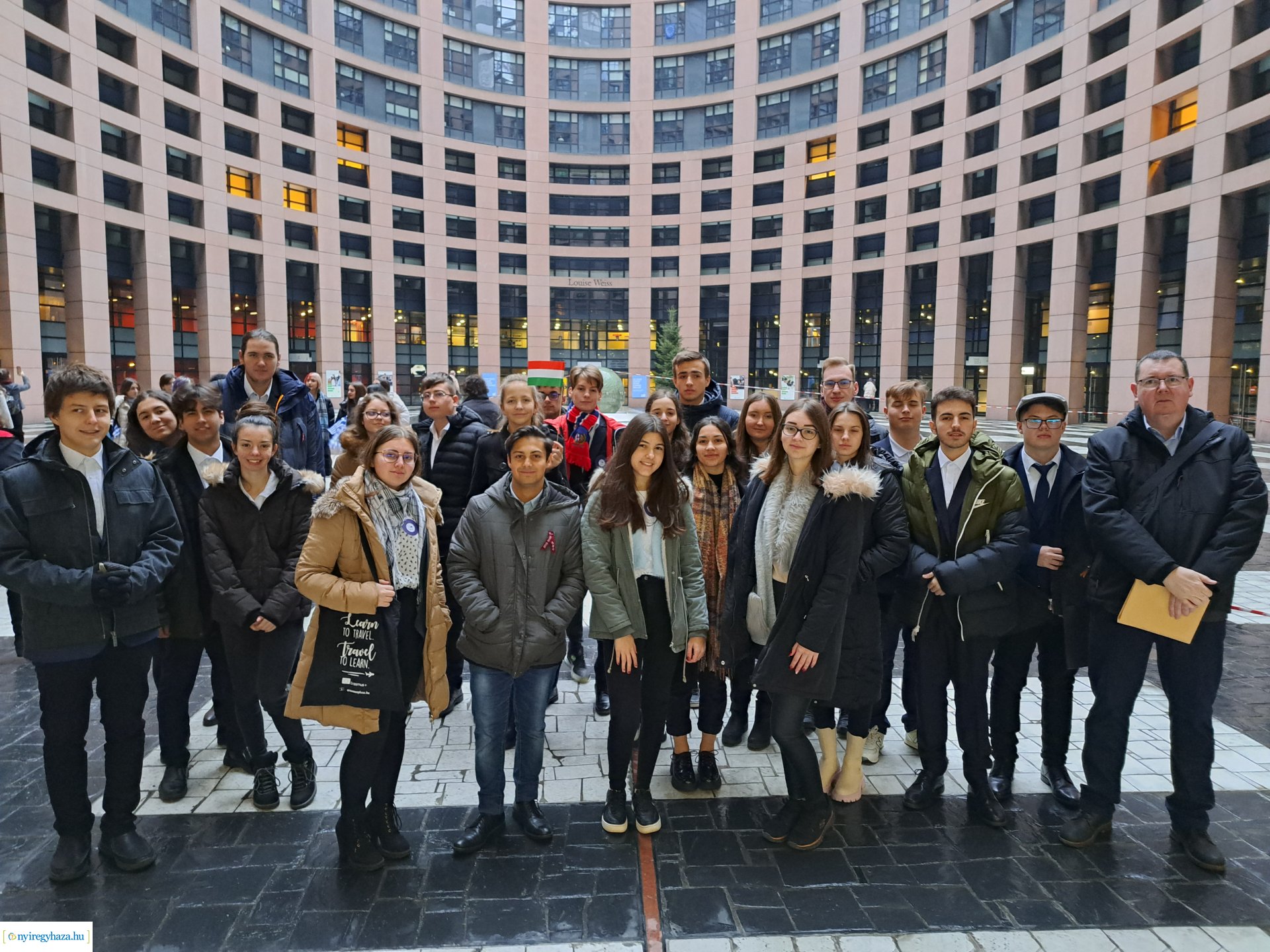 Az Európai Parlamentbe látogattak a Szent Miklós Görögkatolikus Gimnázium és Kollégium diákjai