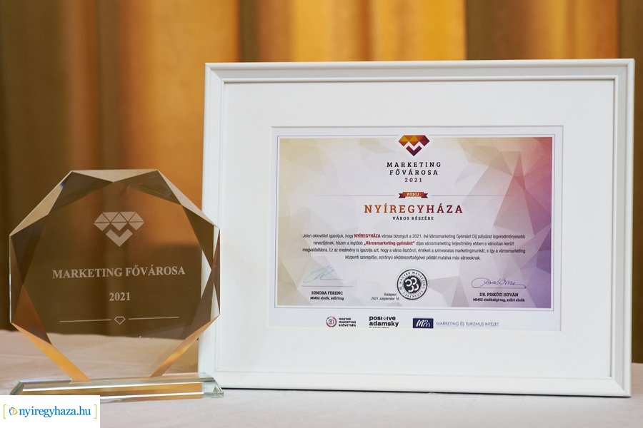 Az Év Marketing Fővárosa 2021 Nyíregyháza