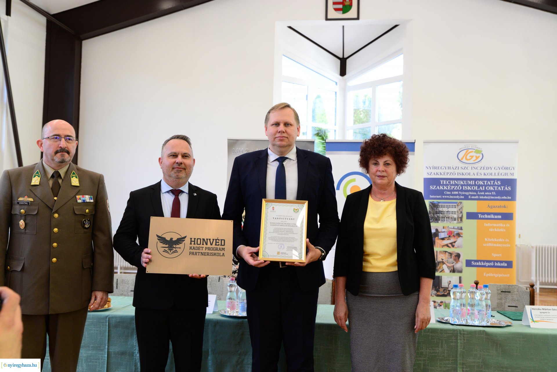 Az Inczédy is csatlakozott a Honvéd Kadét Programhoz