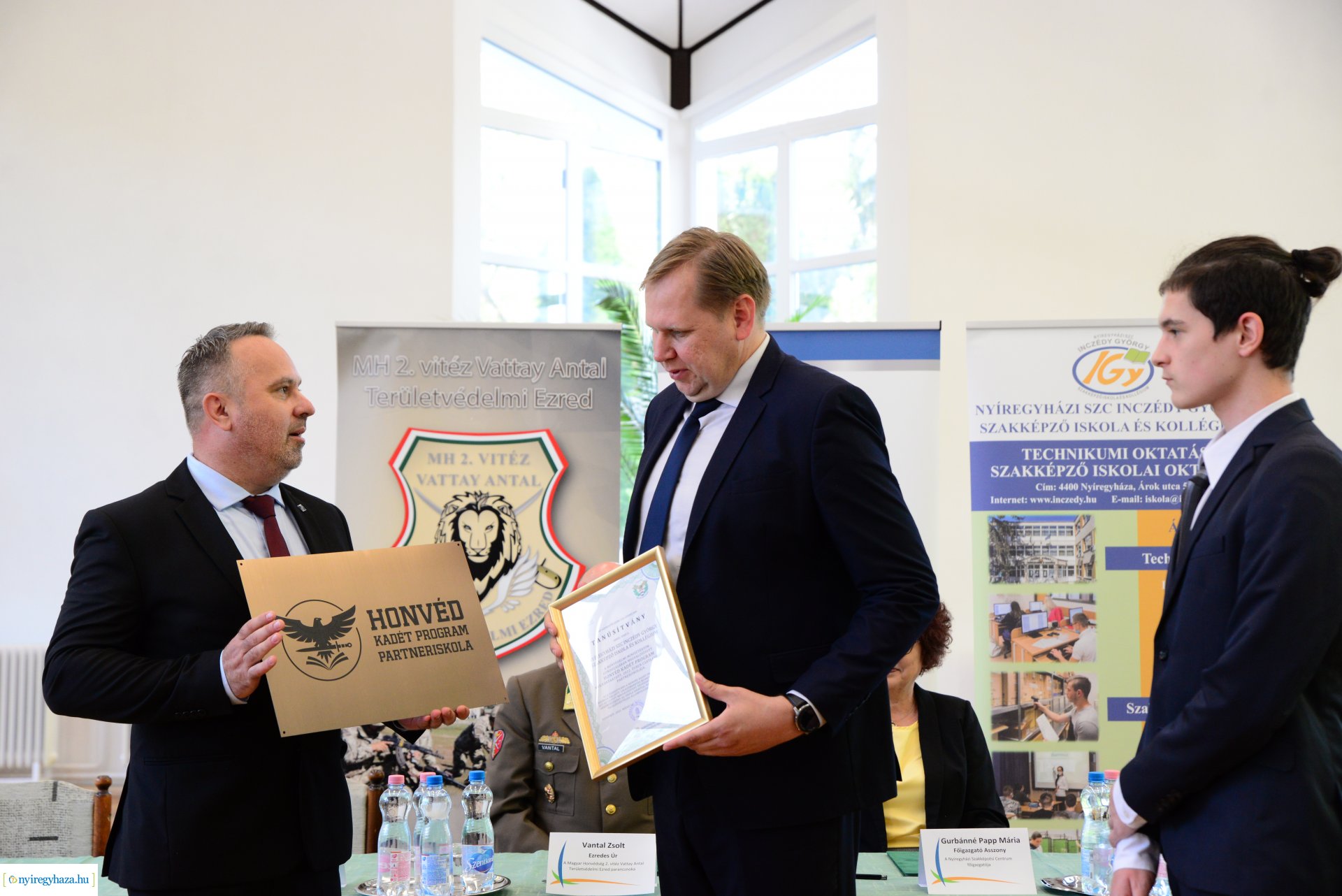 Az Inczédy is csatlakozott a Honvéd Kadét Programhoz