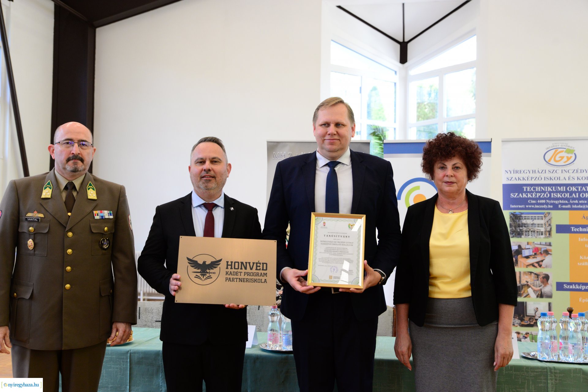 Az Inczédy is csatlakozott a Honvéd Kadét Programhoz