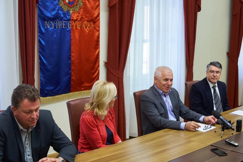 Az Ipari Park fejlesztése - sajtótájékoztató 20220511