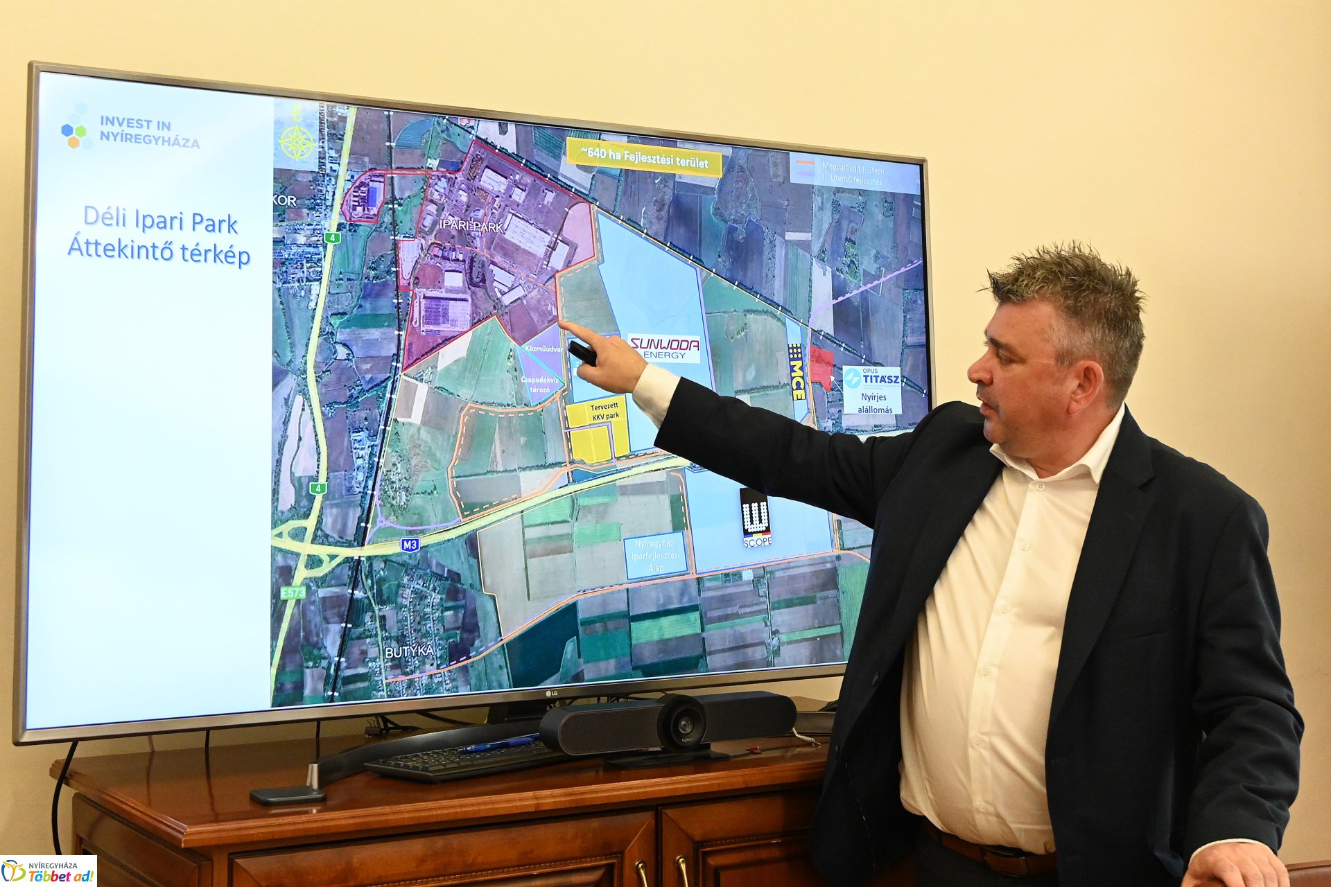 Az Ipari Park fejlesztéséről tájékoztatták a sajtó munkatársait