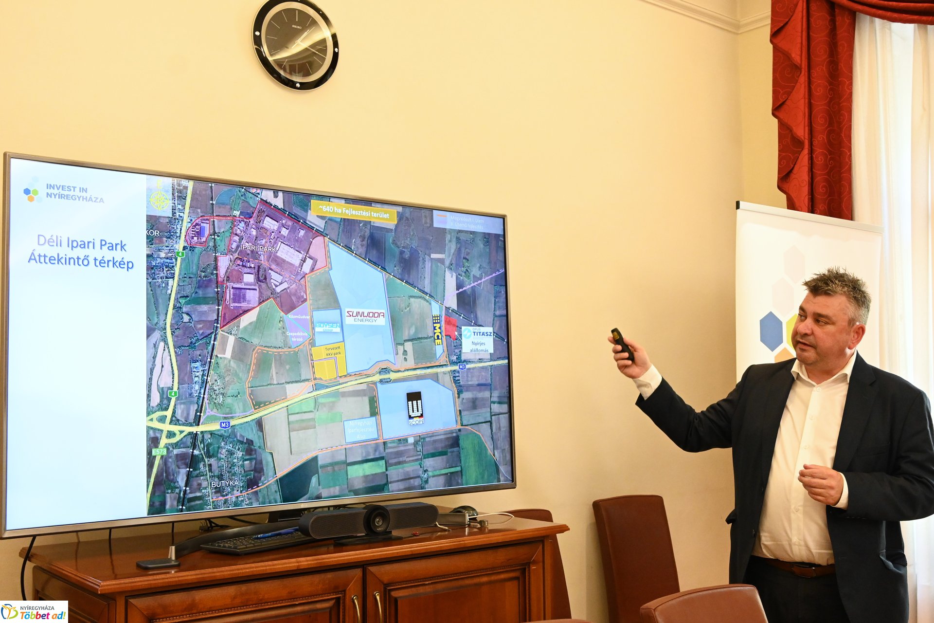 Az Ipari Park fejlesztéséről tájékoztatták a sajtó munkatársait