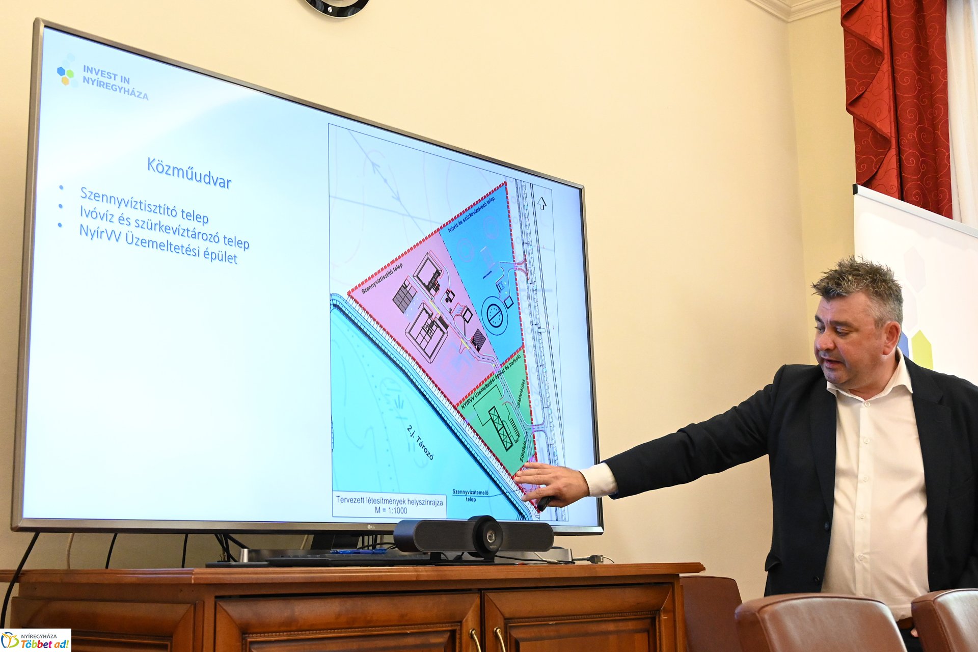 Az Ipari Park fejlesztéséről tájékoztatták a sajtó munkatársait