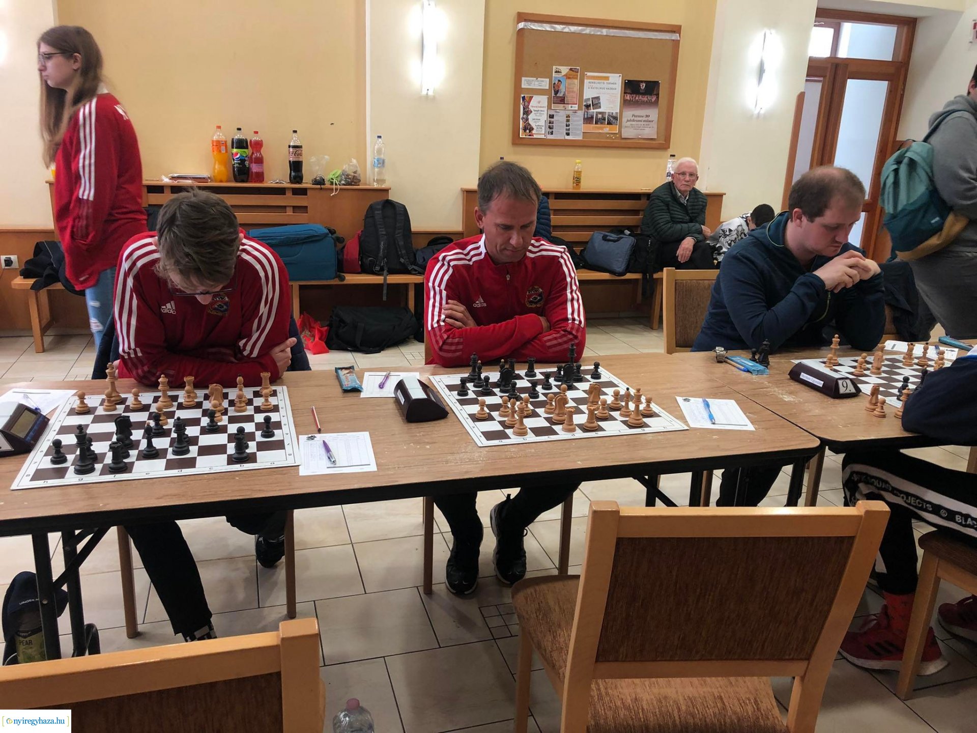 Az NYVSC sakkozói a célban!