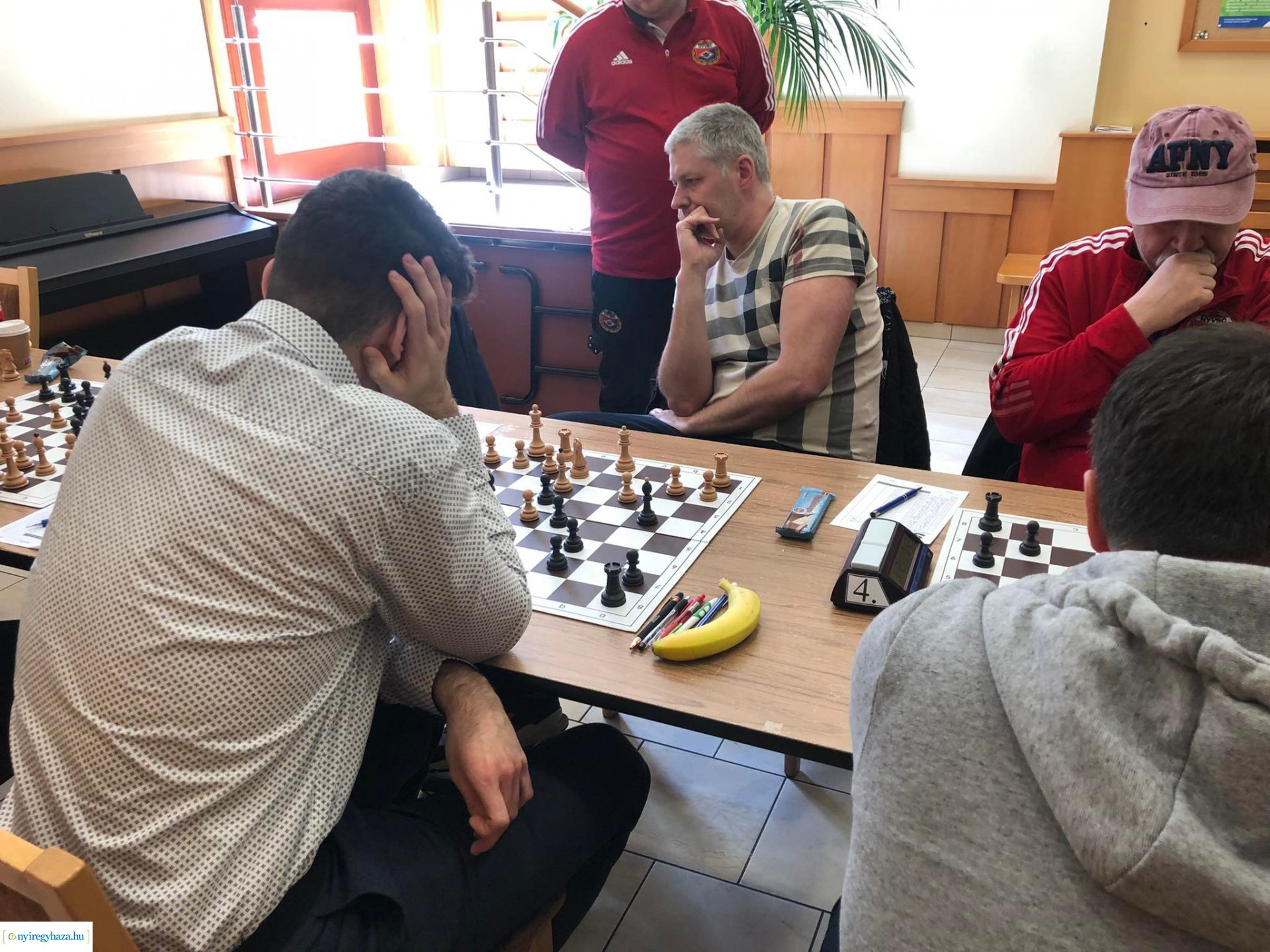 Az NYVSC sakkozói a célban!