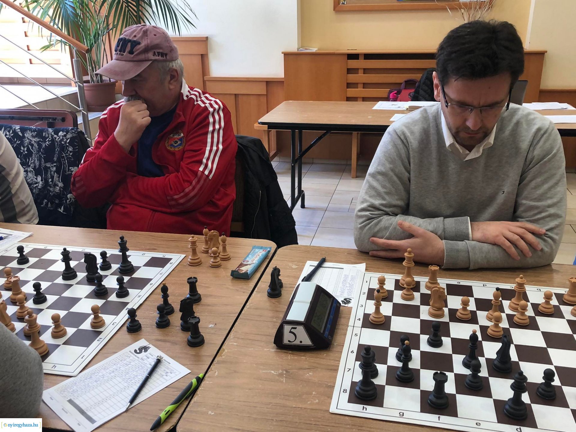 Az NYVSC sakkozói a célban!