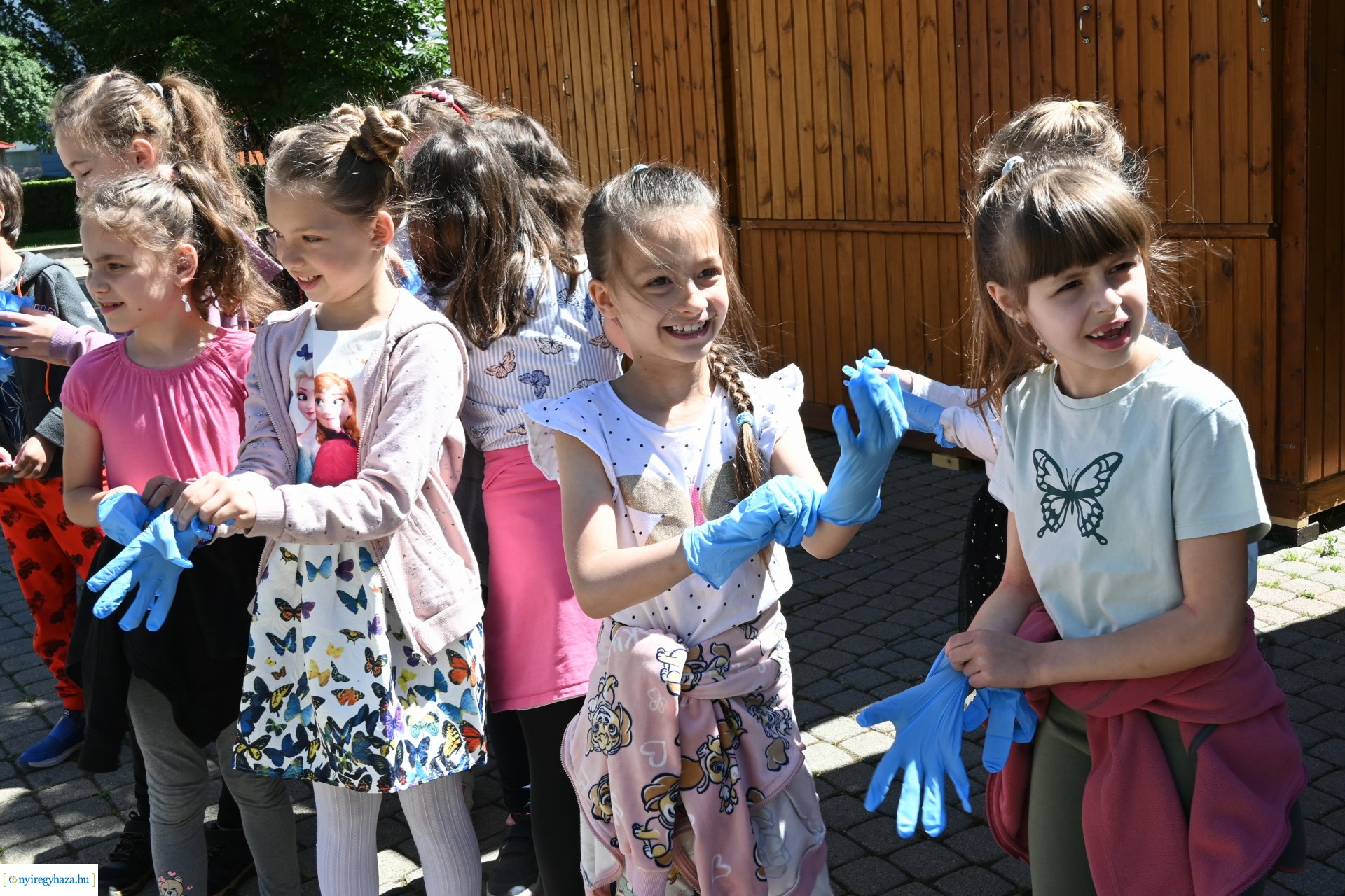 Az ÖKOSuli program keretében a belvárost virágosították a Petőfisek