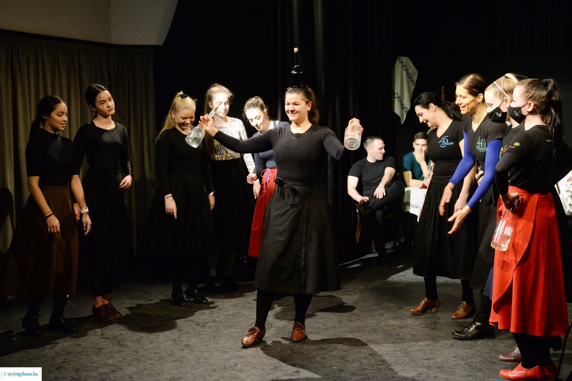 Az Online Táncfarsang  felvételeinek kulisszatitkaiból