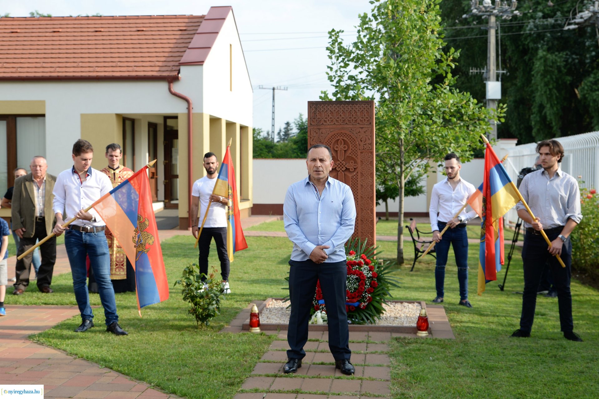 Az örmény áldozatokra emlékeztek Nyíregyházán 