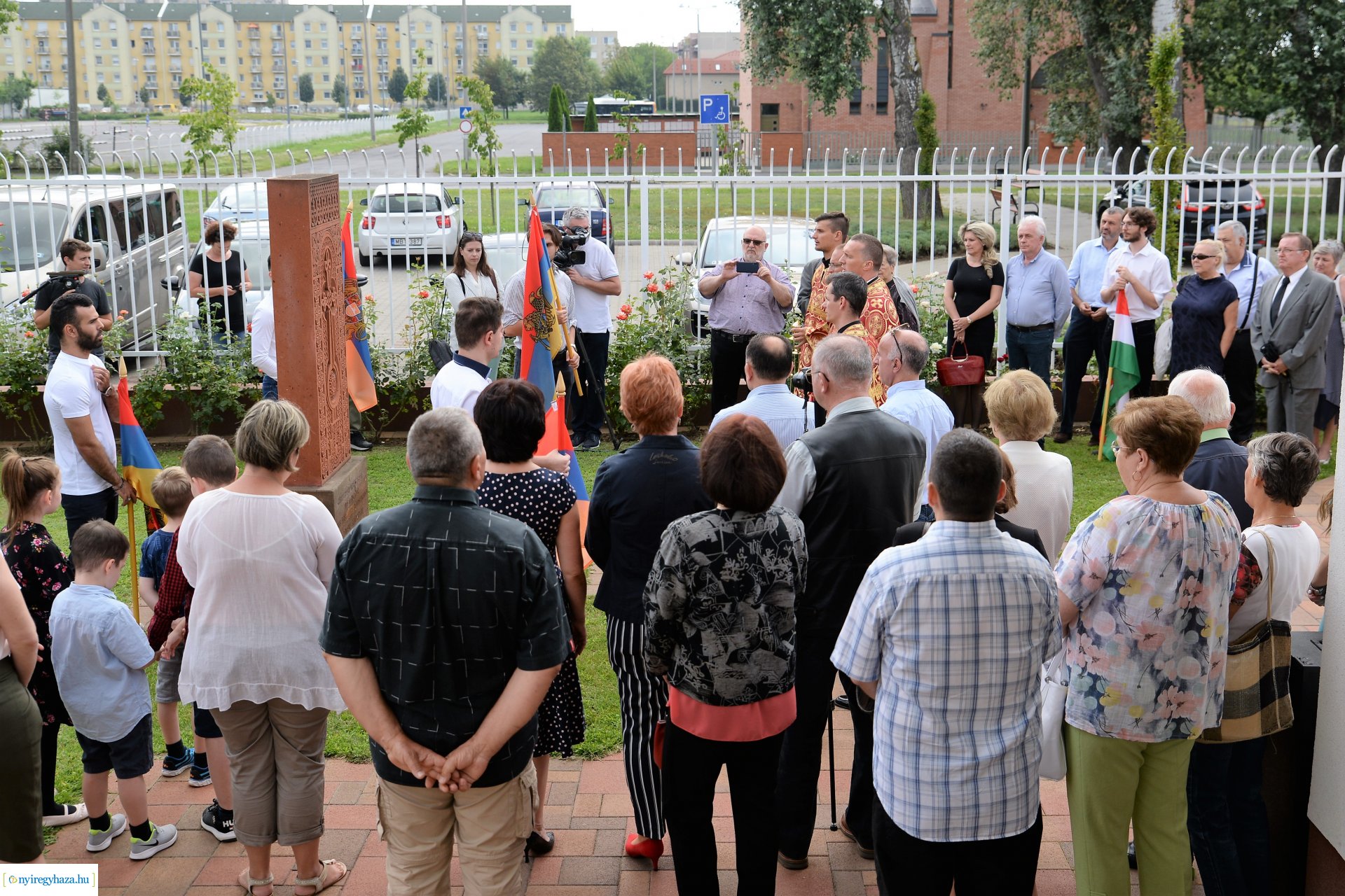 Az örmény áldozatokra emlékeztek Nyíregyházán 