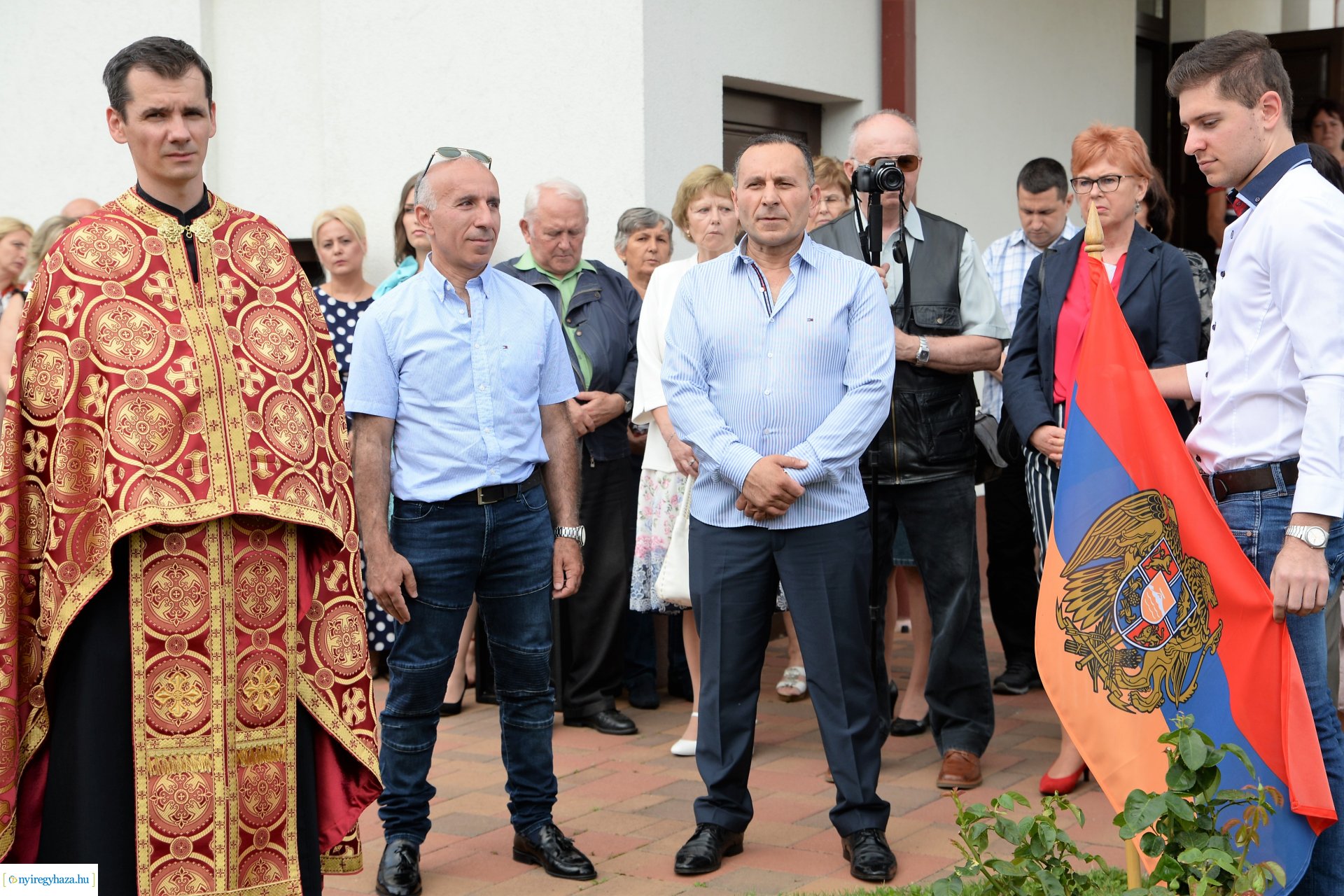 Az örmény áldozatokra emlékeztek Nyíregyházán 