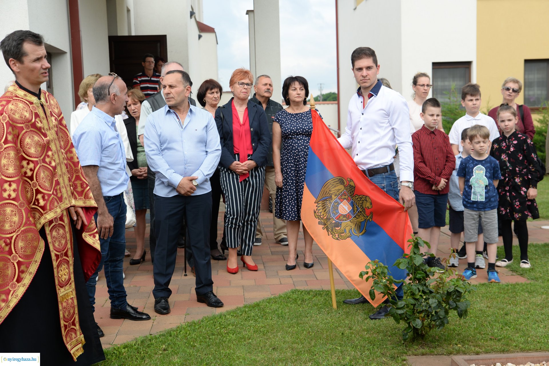 Az örmény áldozatokra emlékeztek Nyíregyházán 