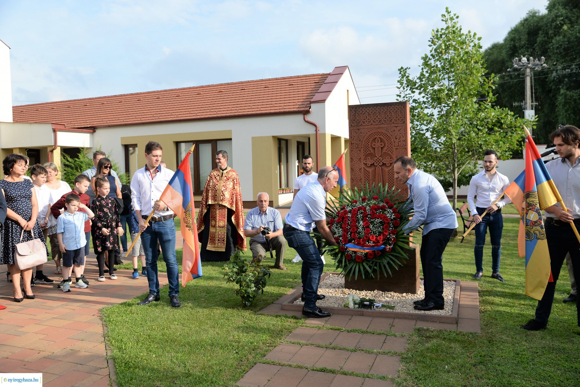 Az örmény áldozatokra emlékeztek Nyíregyházán 