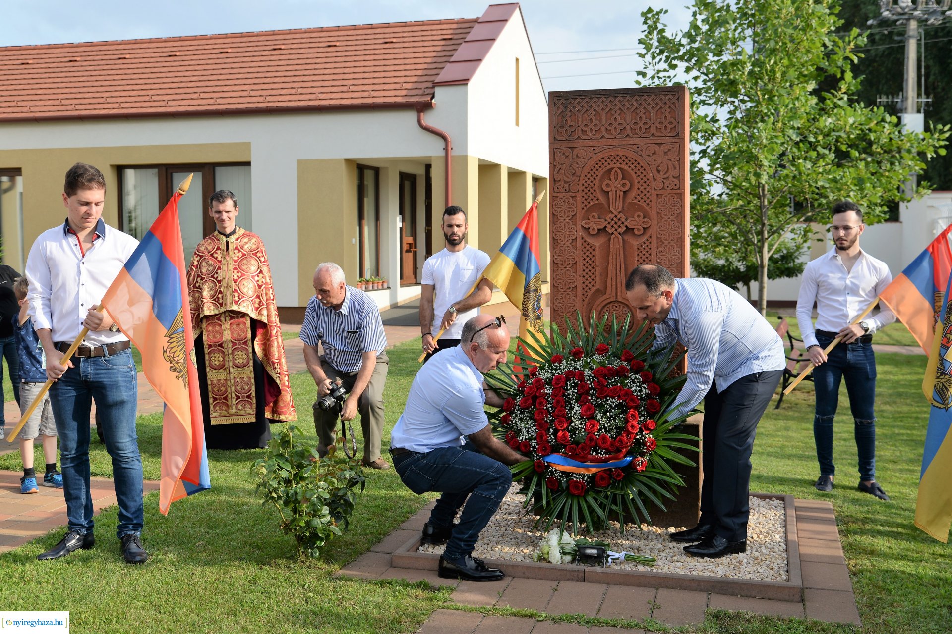 Az örmény áldozatokra emlékeztek Nyíregyházán 