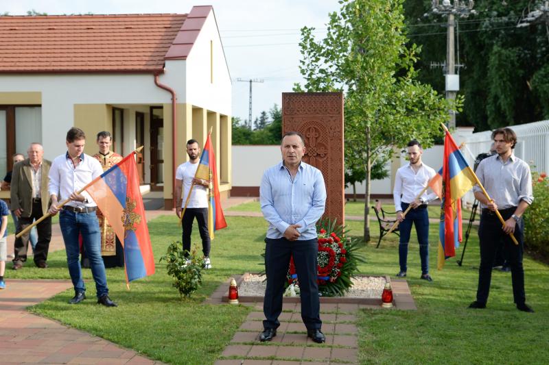 Az örmény áldozatokra emlékeztek Nyíregyházán 